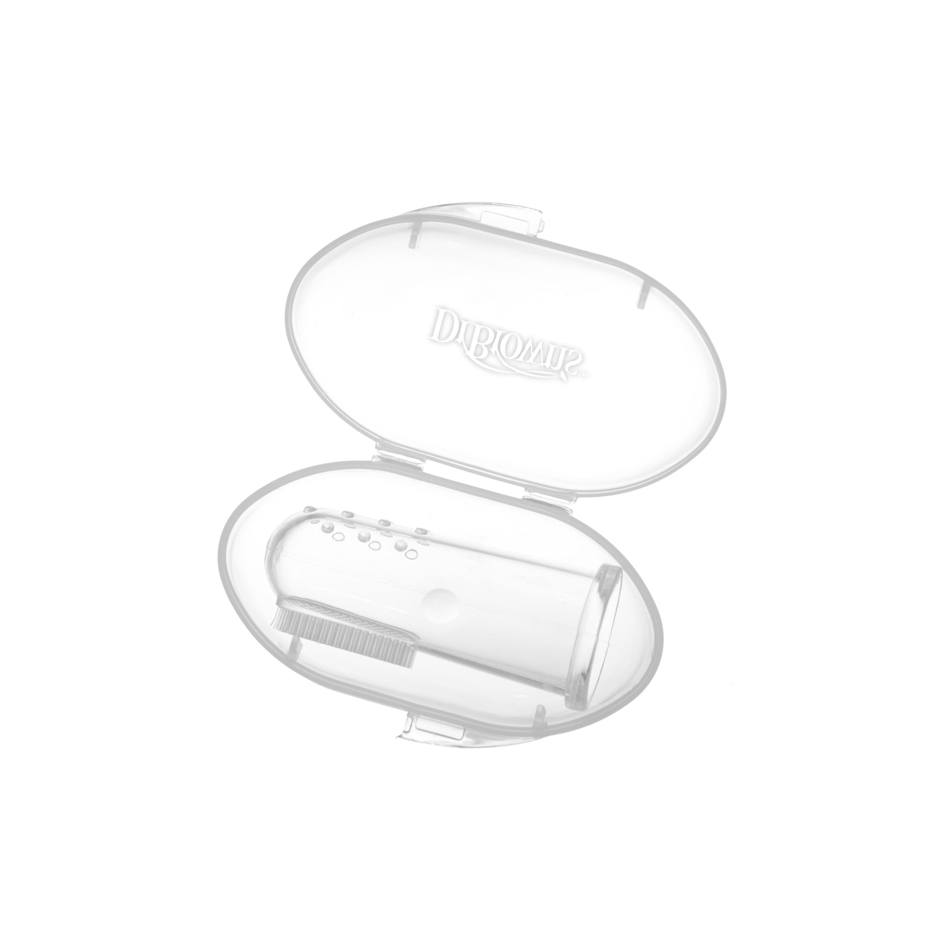 Dr. Brown's Silicone Finger Toothbrush with Case-baby-bathandcare-oralcare-image-1