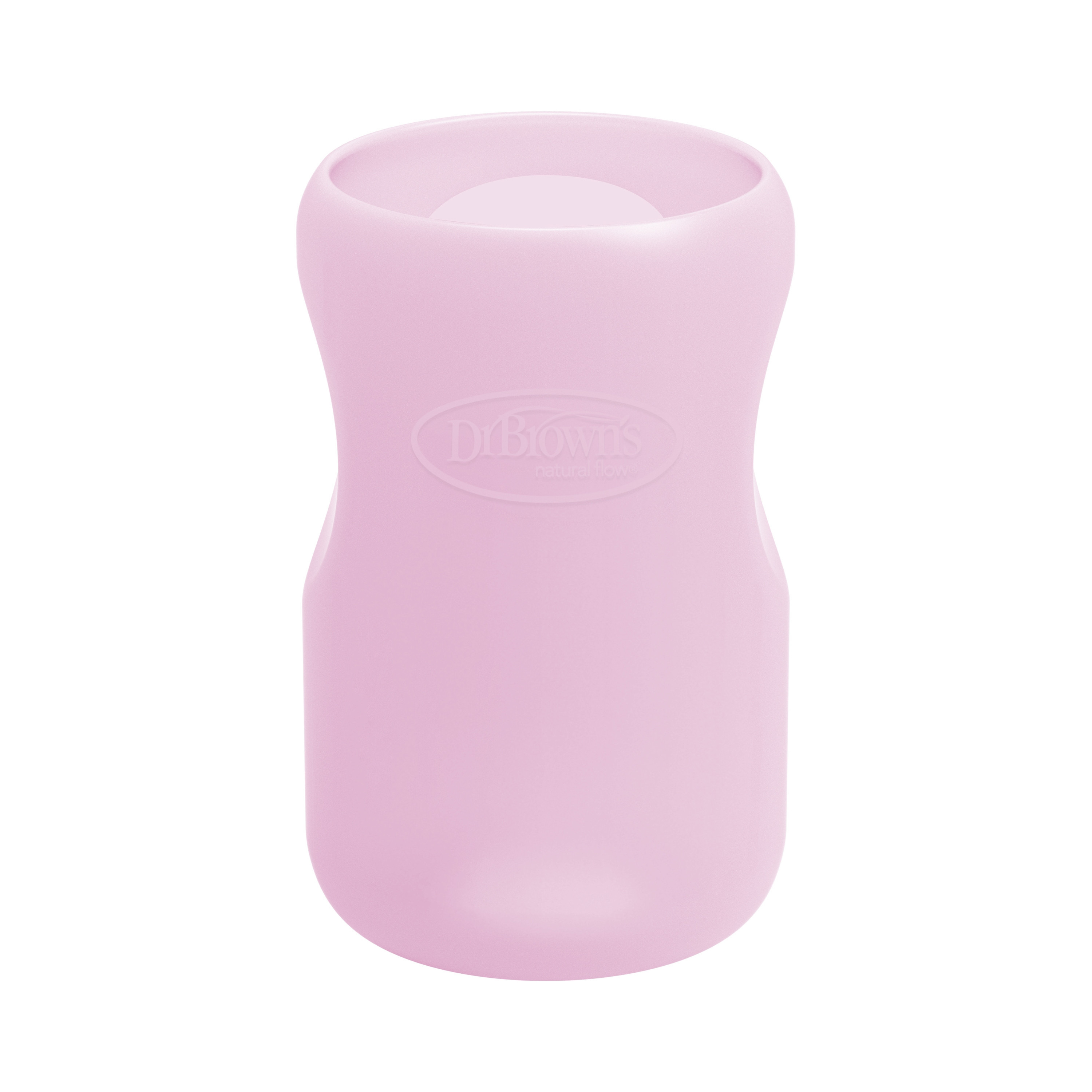 جراب زجاجي برقبة واسع من دكتور براونزة - 270 مل-baby-feeding-feedingbottles-bottlecovers-image-1