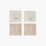 Juniors 4-Piece Deer Embroidered Wash Cloth Set - 26x26 cm-baby-bathandcare-towels-image-1