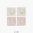Juniors 4-Piece Owl Embroidered Wash Cloth Set - 26x26 cm-baby-bathandcare-towels-image-1