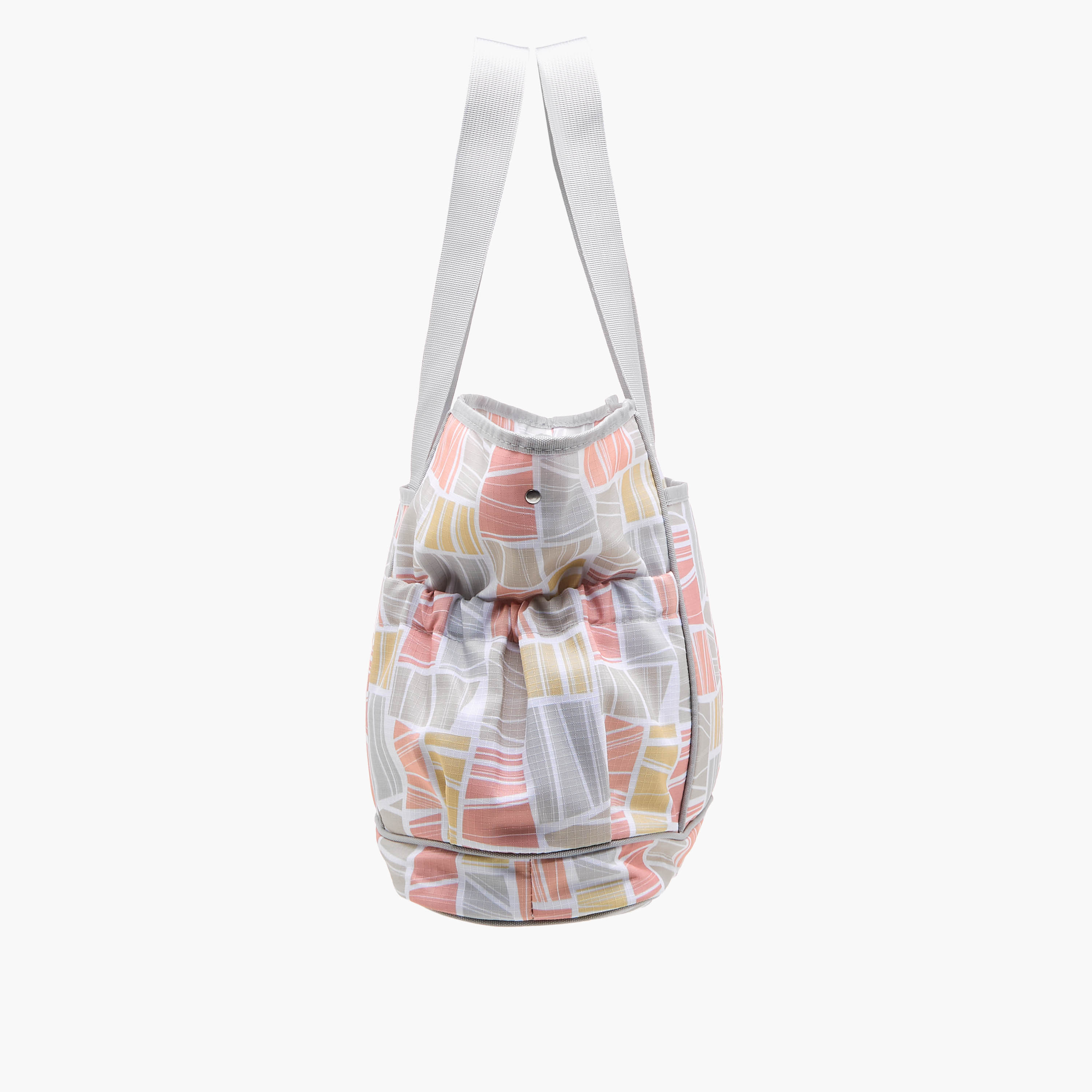 Juniors Abstract Print Diaper Bag with Double Handle and Changing Mat-baby-diapering-diaperbags-image-7