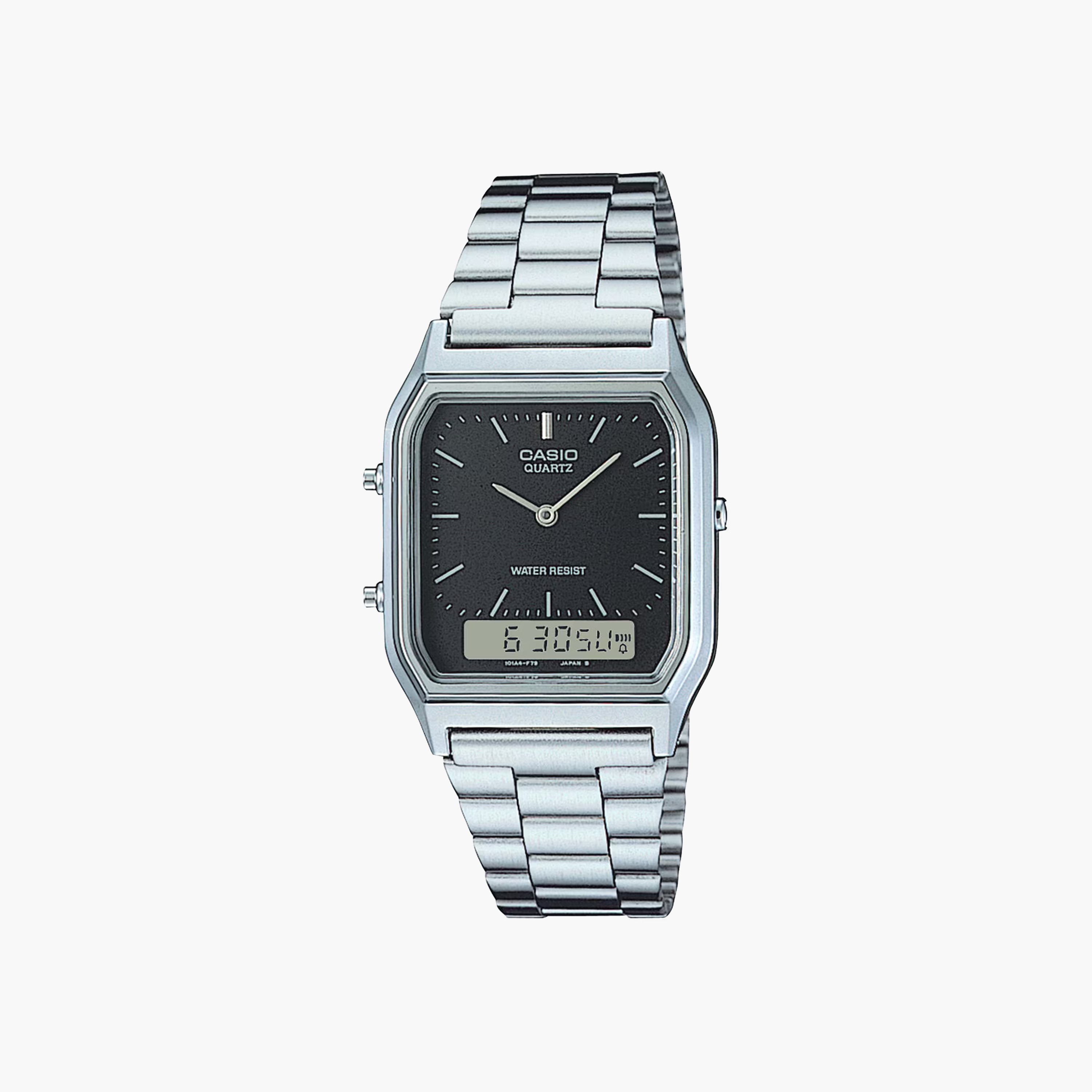 ساعة يد كلاسيكية للجنسين بعقارب ورقمية-men-watchesandjewellery-watches-image-1