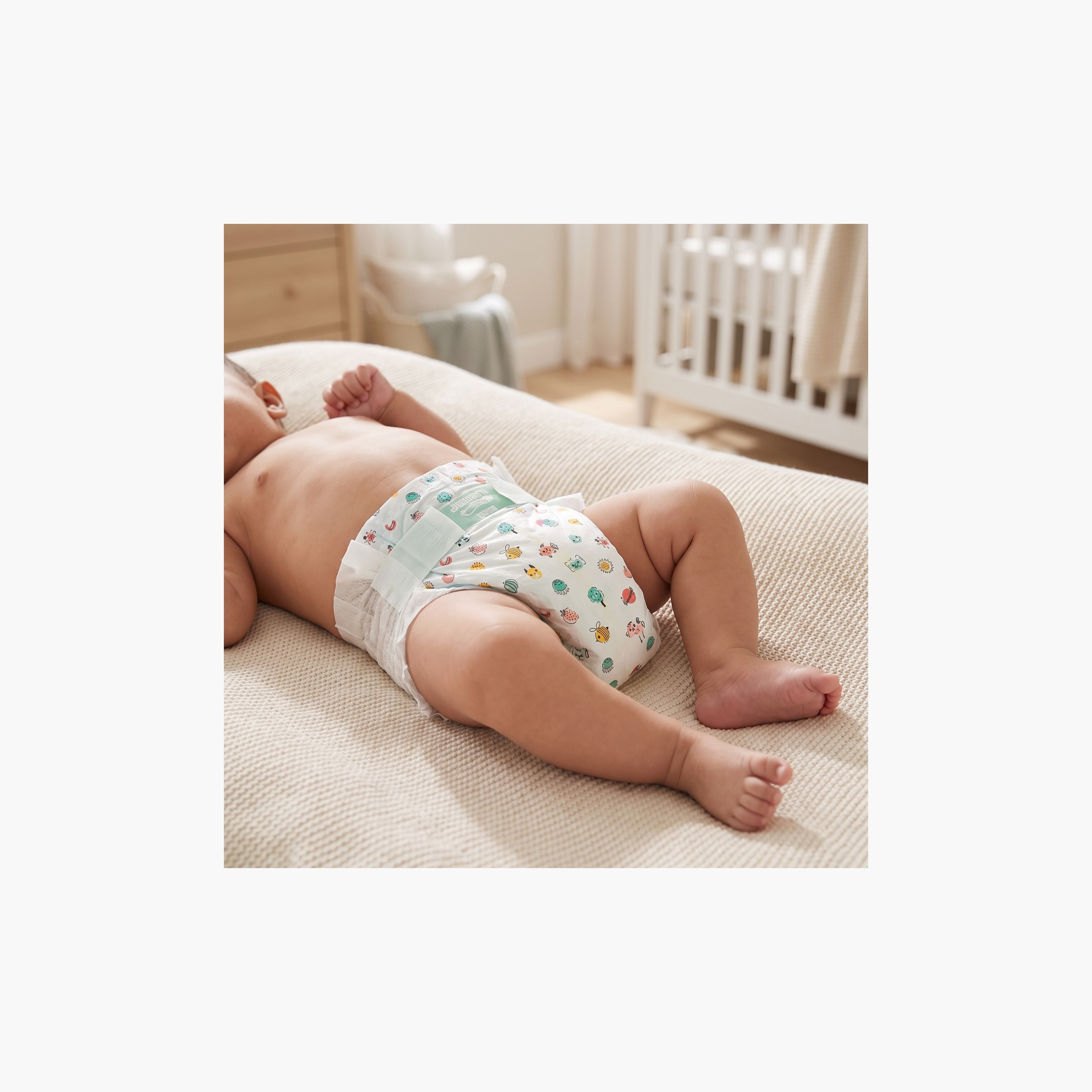 Juniors 34-Piece Tape Style Diapers Size 1 (2-5 kg) Feather Soft Mega Value Pack-baby-diapering-diapers-image-13