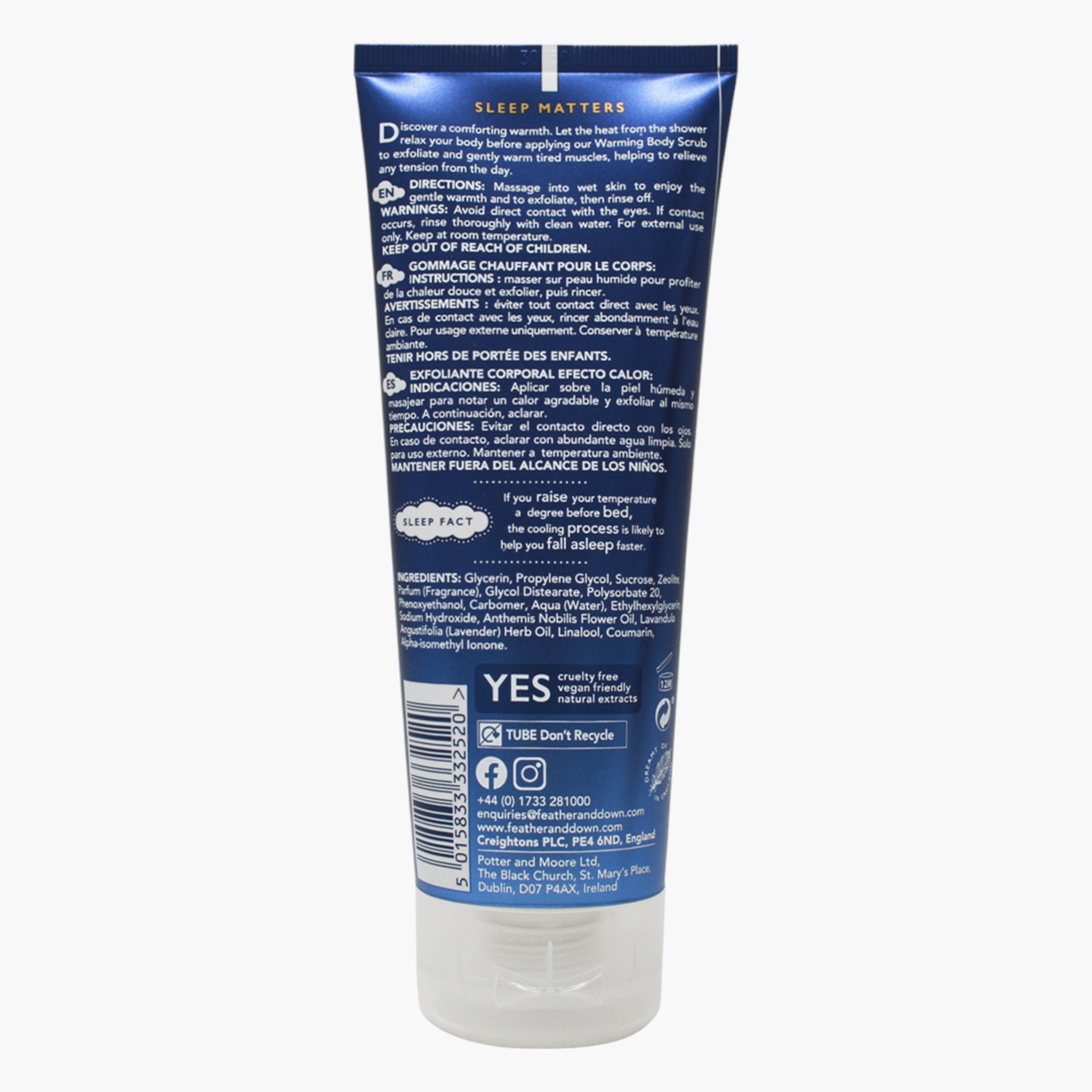 Feather & Down Warming Body Scrub - 200 ml-beautyandpersonalcare-bathandbody-bathandshower-scrubs-image-2