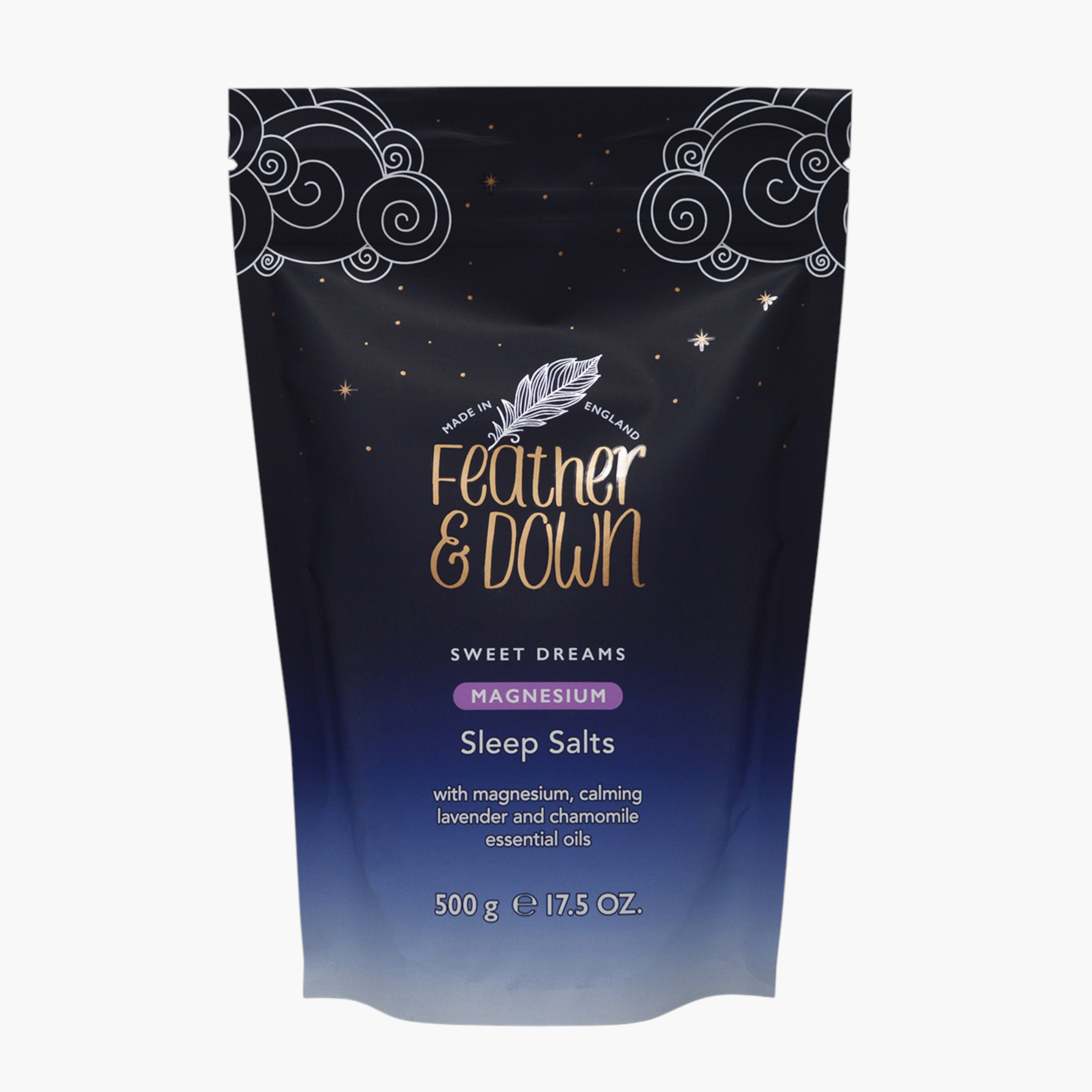 Feather & Down Magnesium Sleep Salt - 500 gms-beautyandpersonalcare-bathandbody-bathandshower-bathsalts-image-1