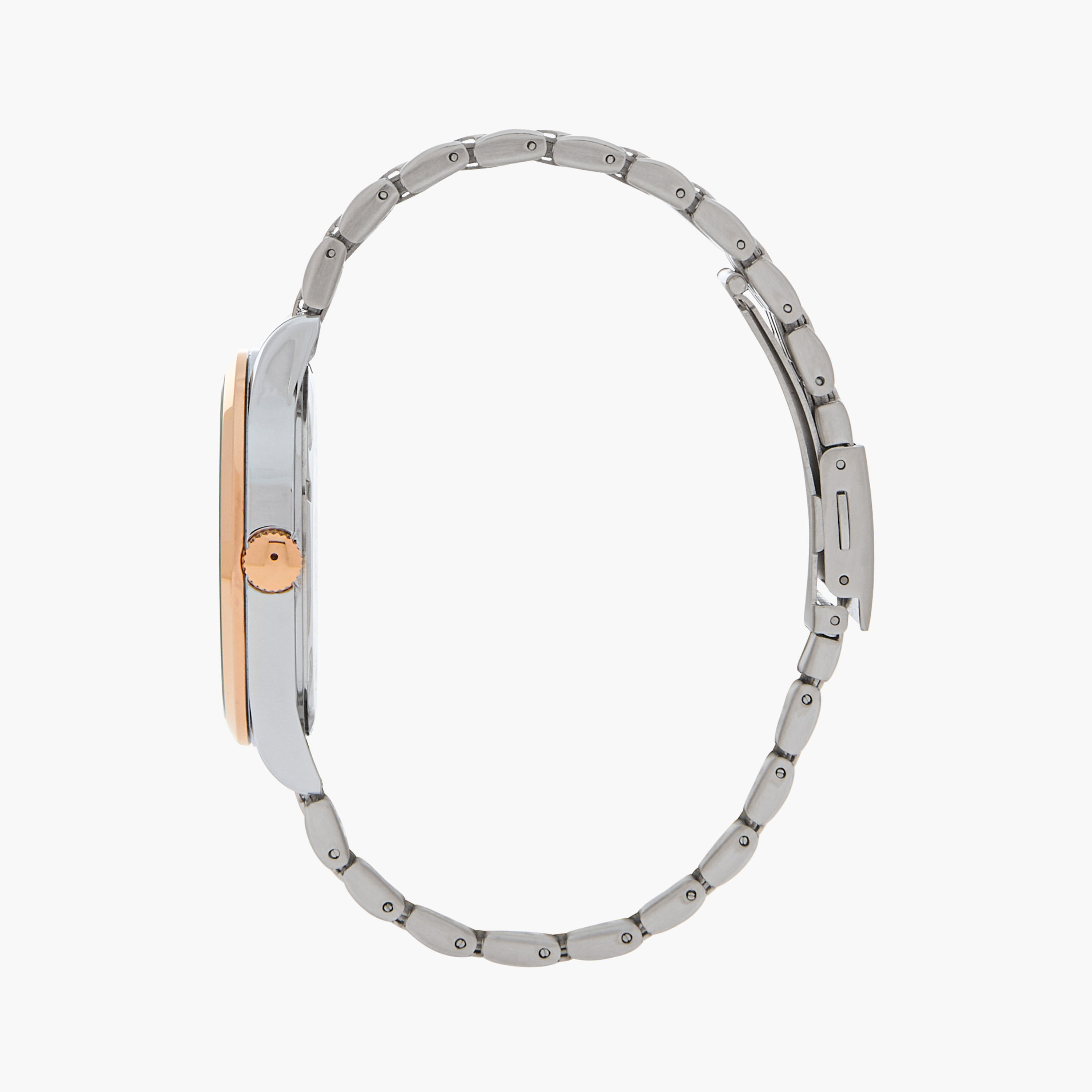 Omax Men's Gold and Silver Analog Wrist Watch 00ACB101N018-men-watchesandjewellery-watches-image-2