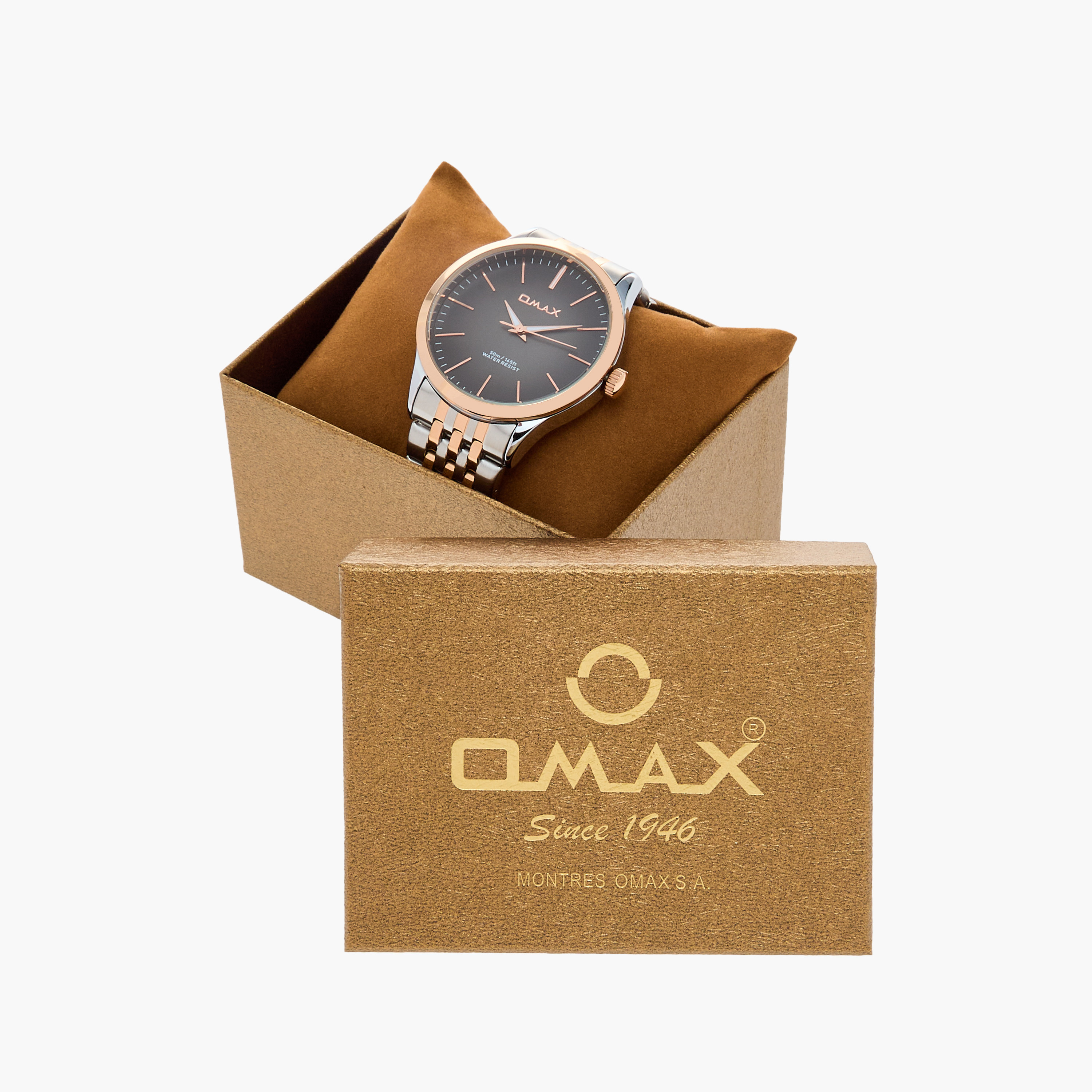 Omax Men's Gold and Silver Analog Wrist Watch 00ACB101N018-men-watchesandjewellery-watches-image-6