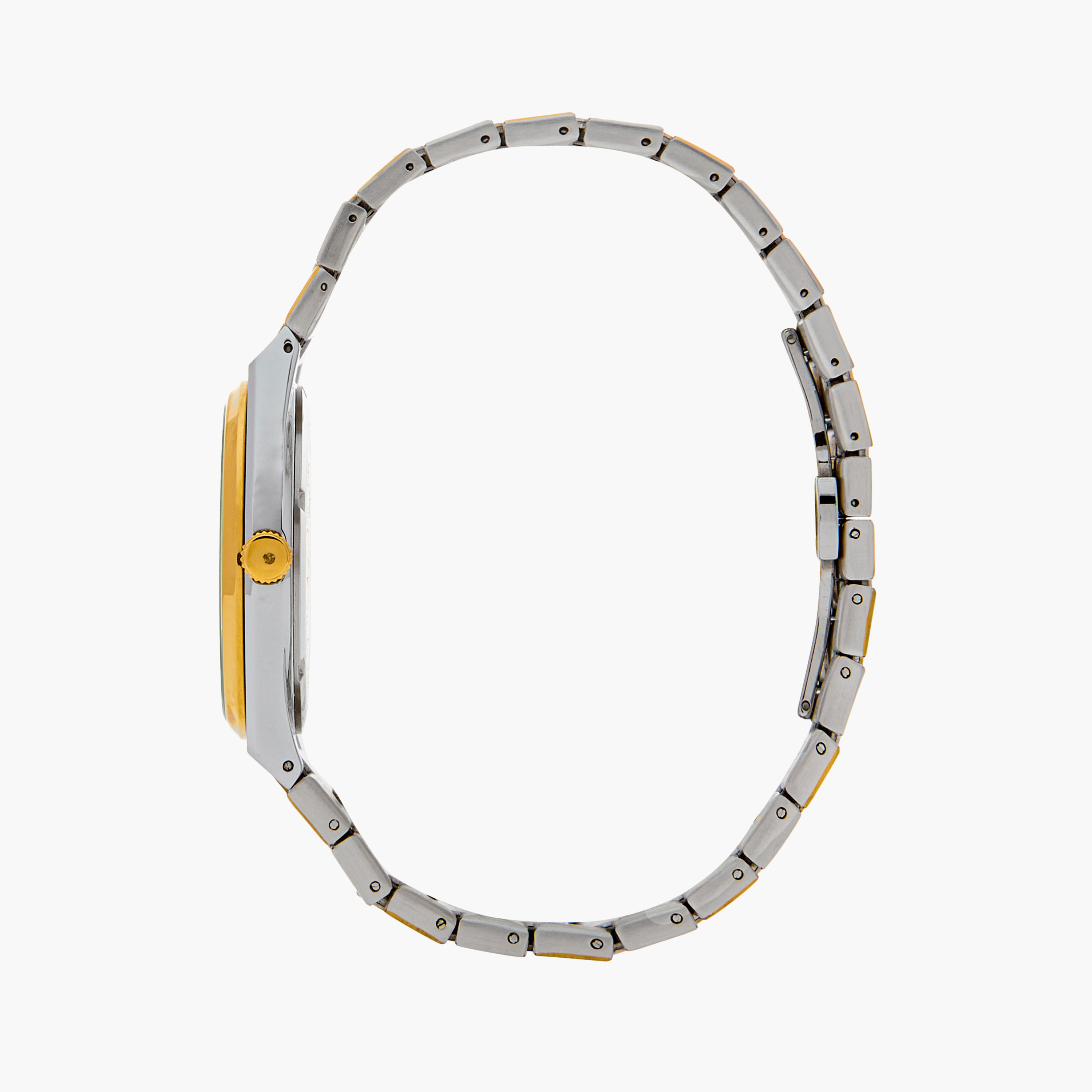 ساعة يد تناظرية فضية في ذهبية للرجال من أوماكس 00ACB105N002-men-watchesandjewellery-watches-image-9