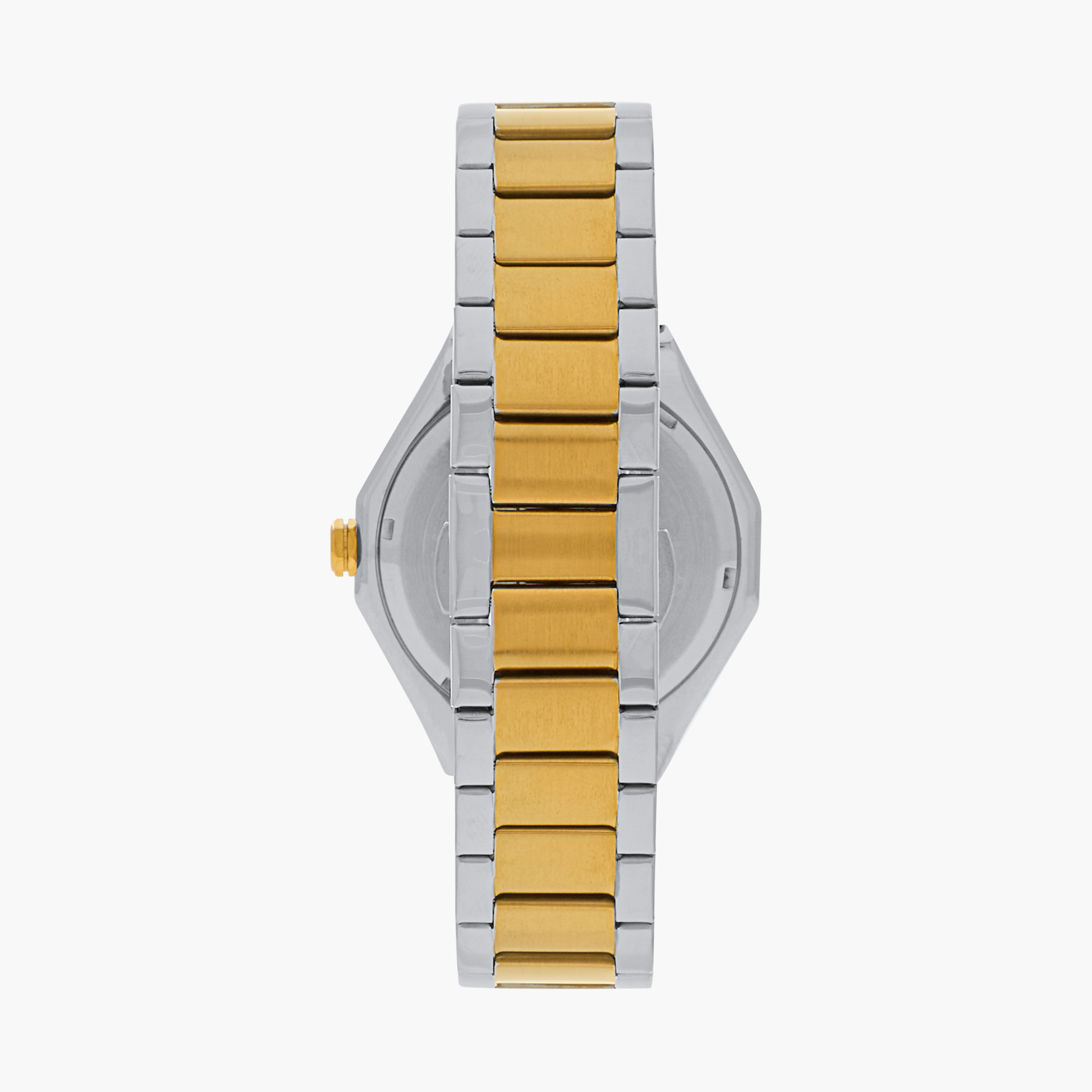 ساعة يد تناظرية بسوار فضي وذهبي للرجال من أوماكس 00BFD001N002-men-watchesandjewellery-watches-image-3