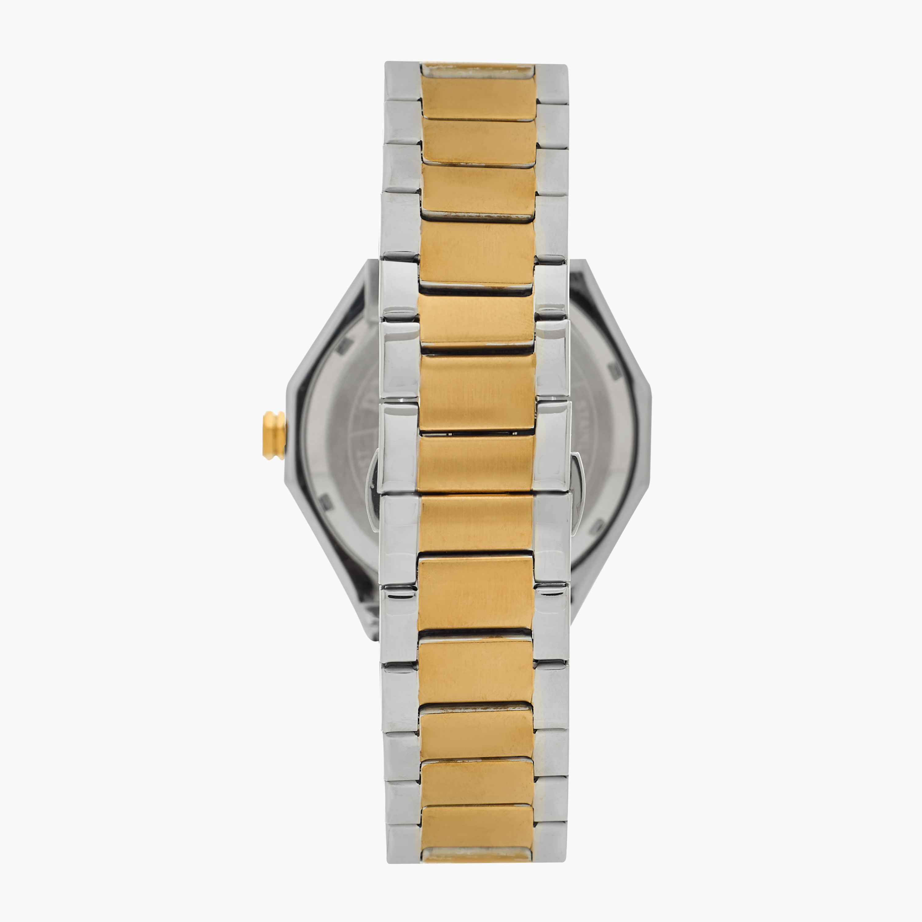 Omax Men's Gold and Silver Analog Wrist Watch 00BFD001N002-men-watchesandjewellery-watches-image-3