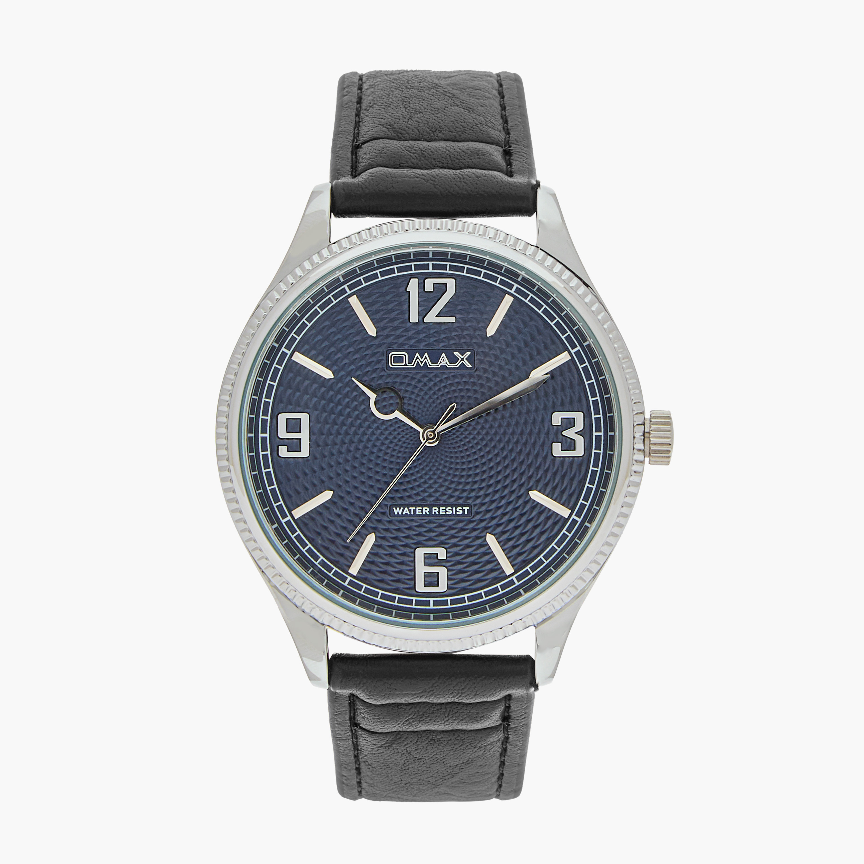 Omax Men's Black Analog Wrist Watch 00PR0055IB14-men-watchesandjewellery-watches-image-1