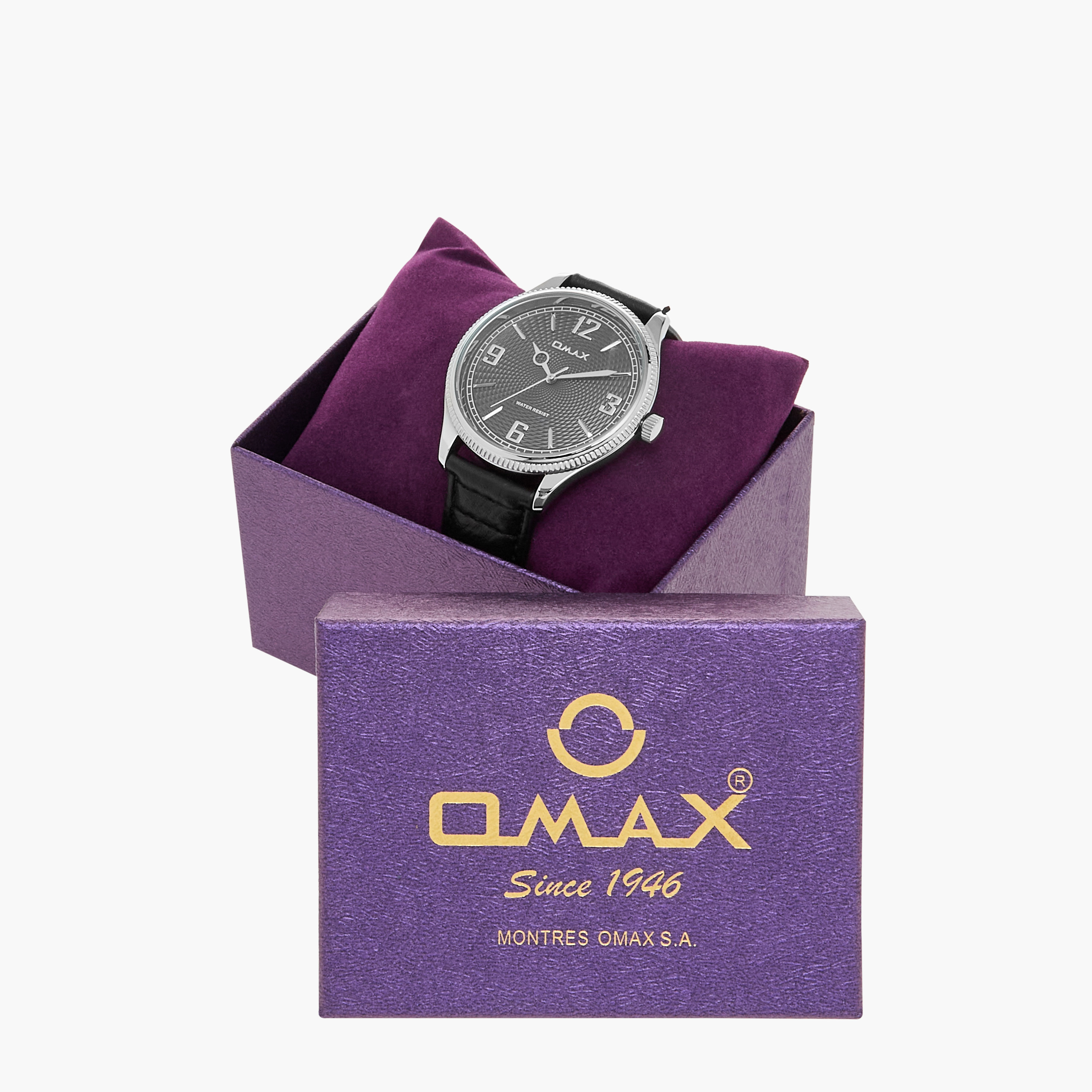 ساعة يد تناظرية سوداء للرجال من أوماكس 00PR0055IB14-men-watchesandjewellery-watches-image-6
