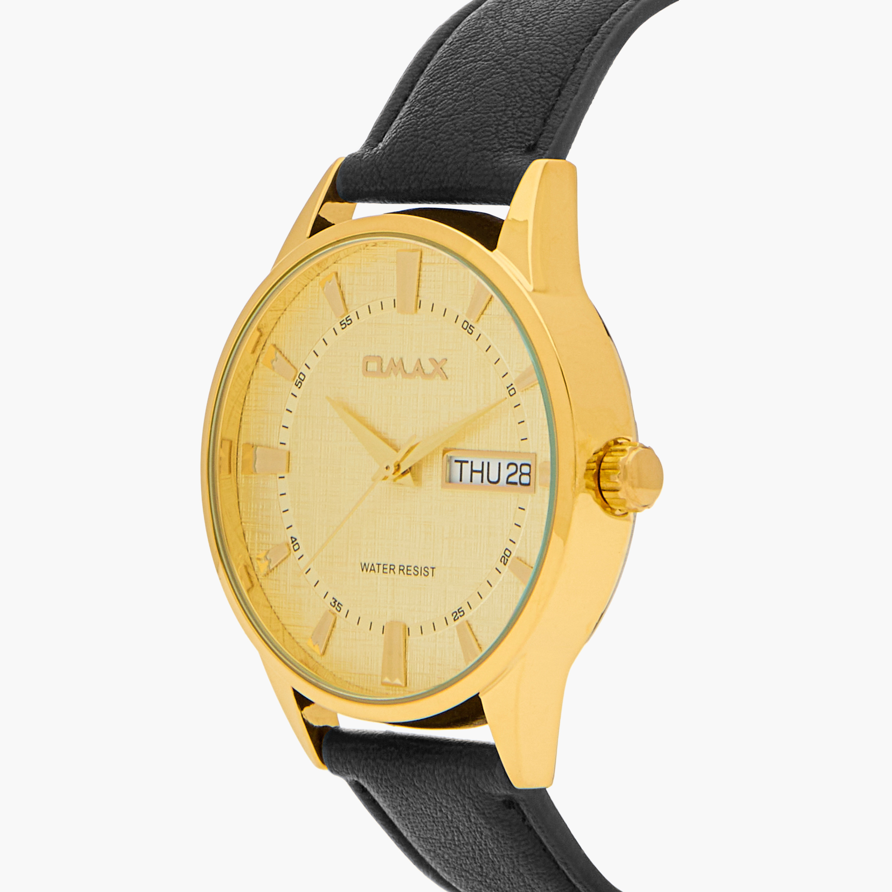Omax Men's Black Analog Wrist Watch 00PRZ061QB01-men-watchesandjewellery-watches-image-3
