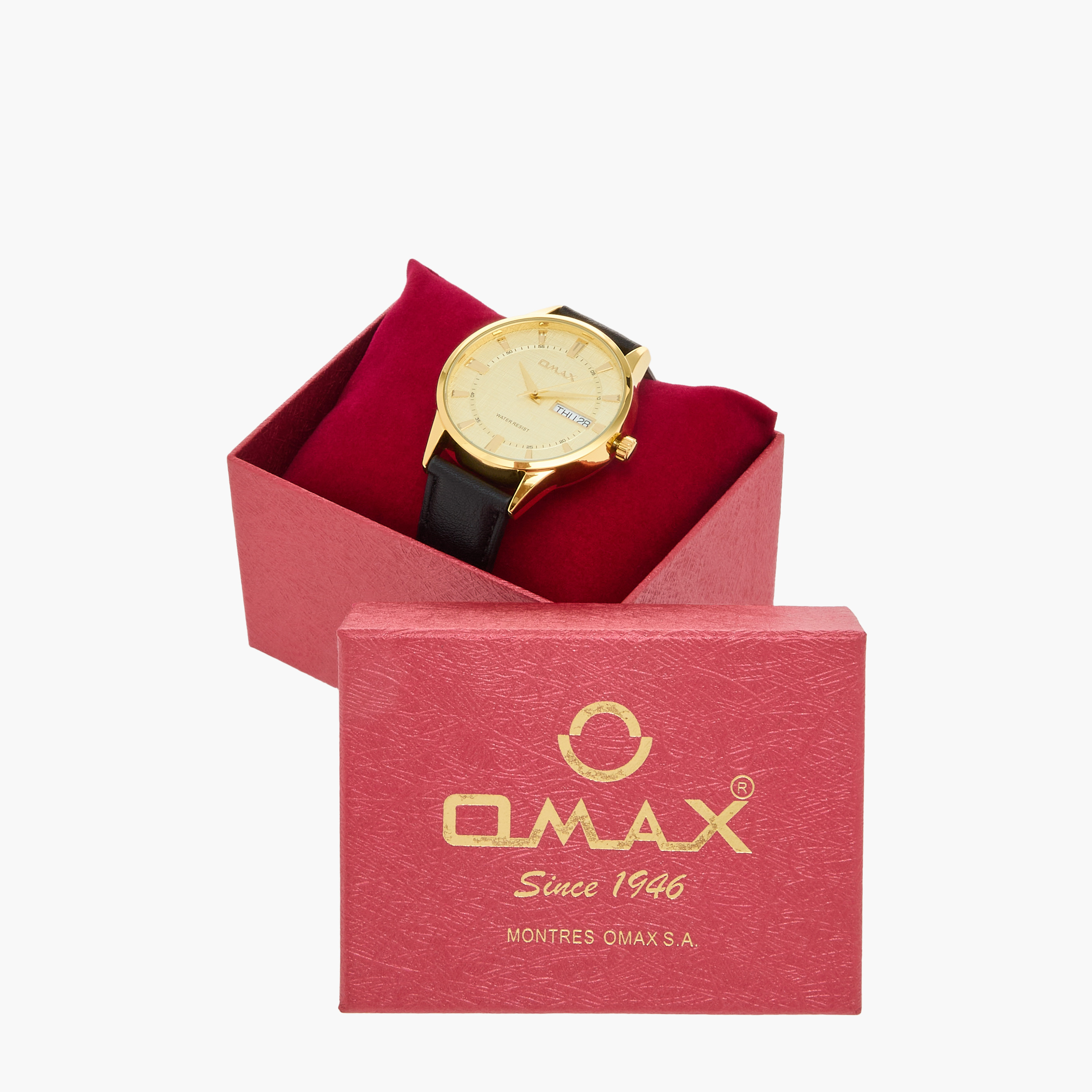 Omax Men's Black Analog Wrist Watch 00PRZ061QB01-men-watchesandjewellery-watches-image-6