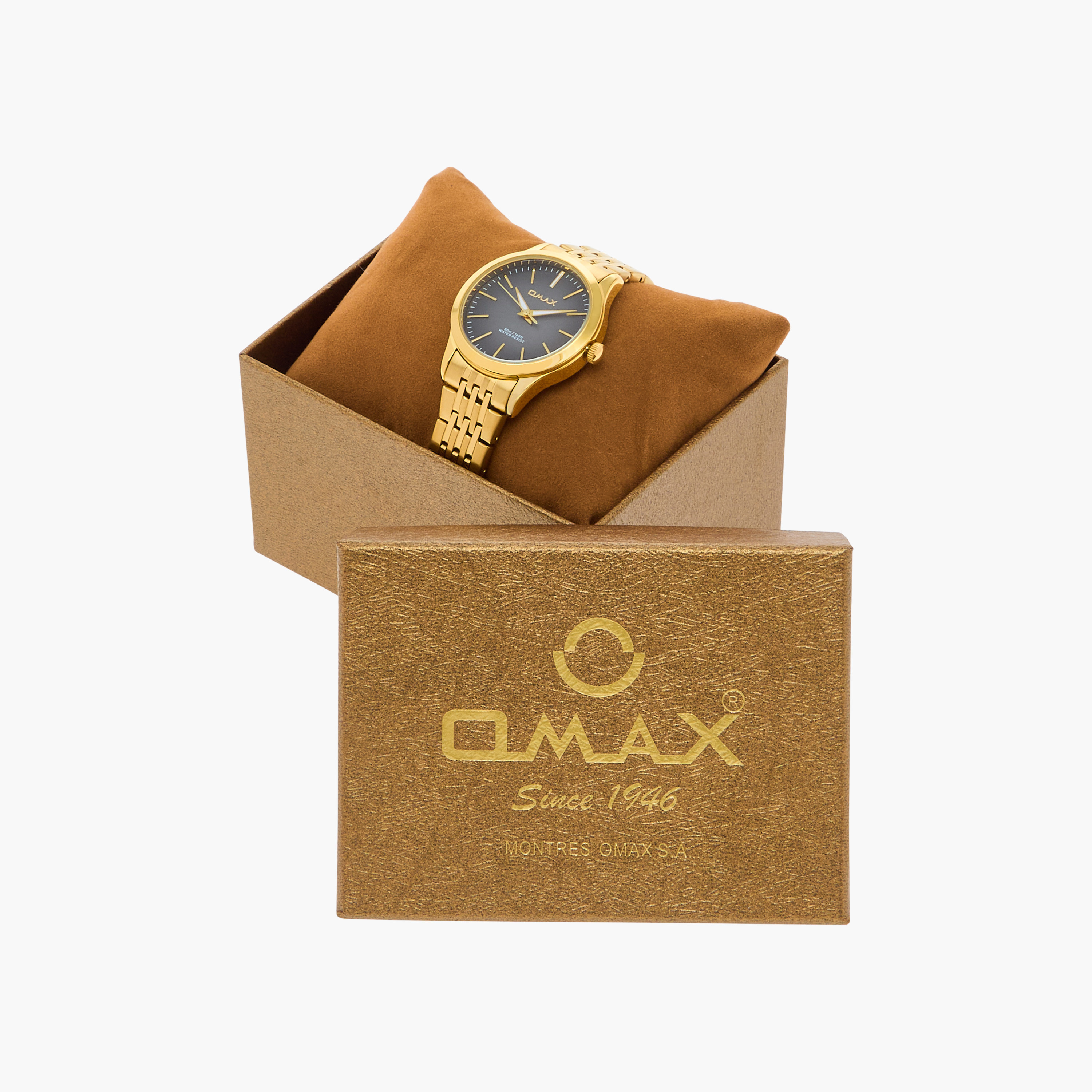 ساعة يد تناظرية ذهبية للنساء من أوماكس 00ACB102Q008-women-watchesandjewellery-watches-image-13