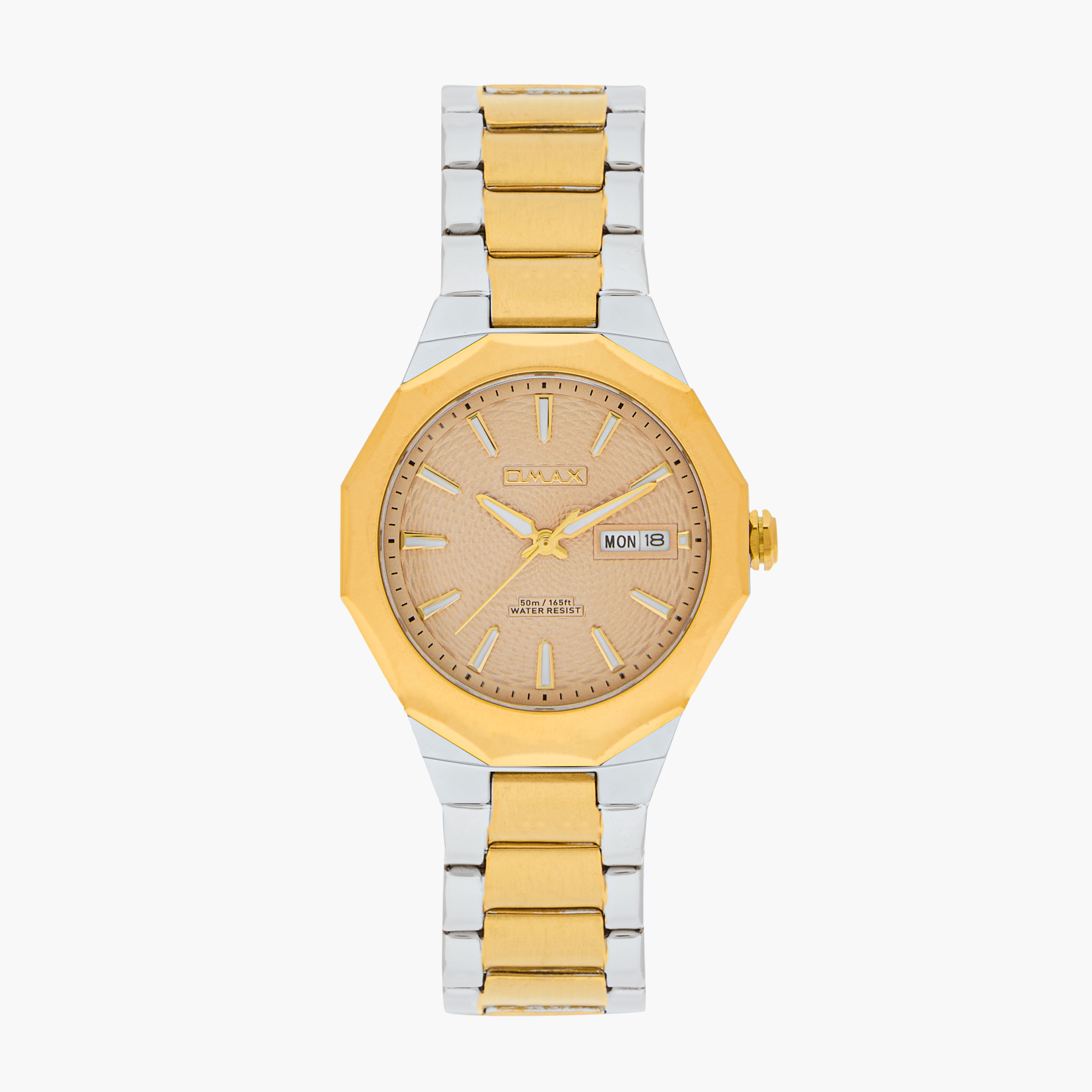 ساعة يد تناظرية فضية وذهبية للنساء من أوماكس - 00BFD002N002-women-watchesandjewellery-watches-image-22