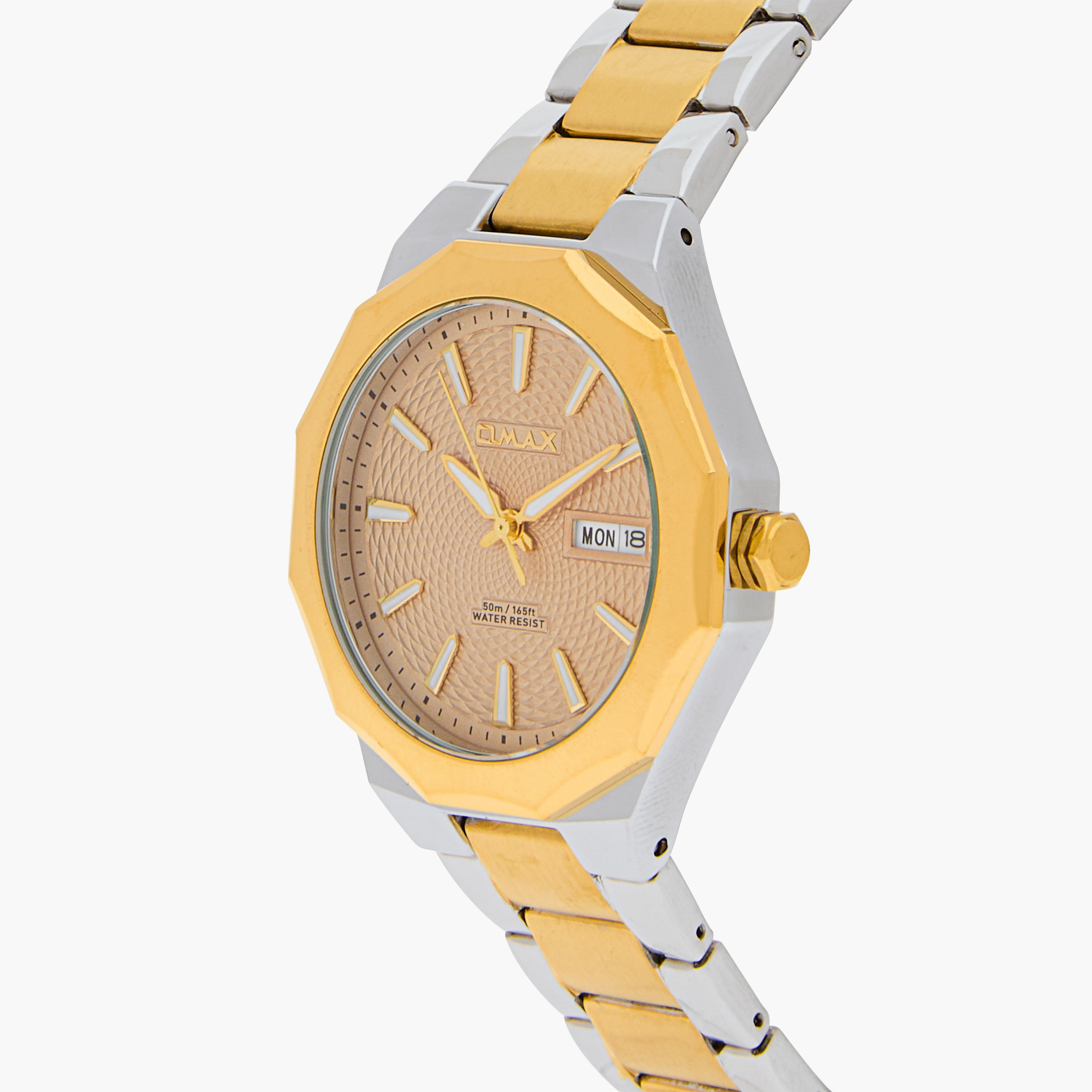 ساعة يد تناظرية فضية وذهبية للنساء من أوماكس - 00BFD002N002-women-watchesandjewellery-watches-image-25