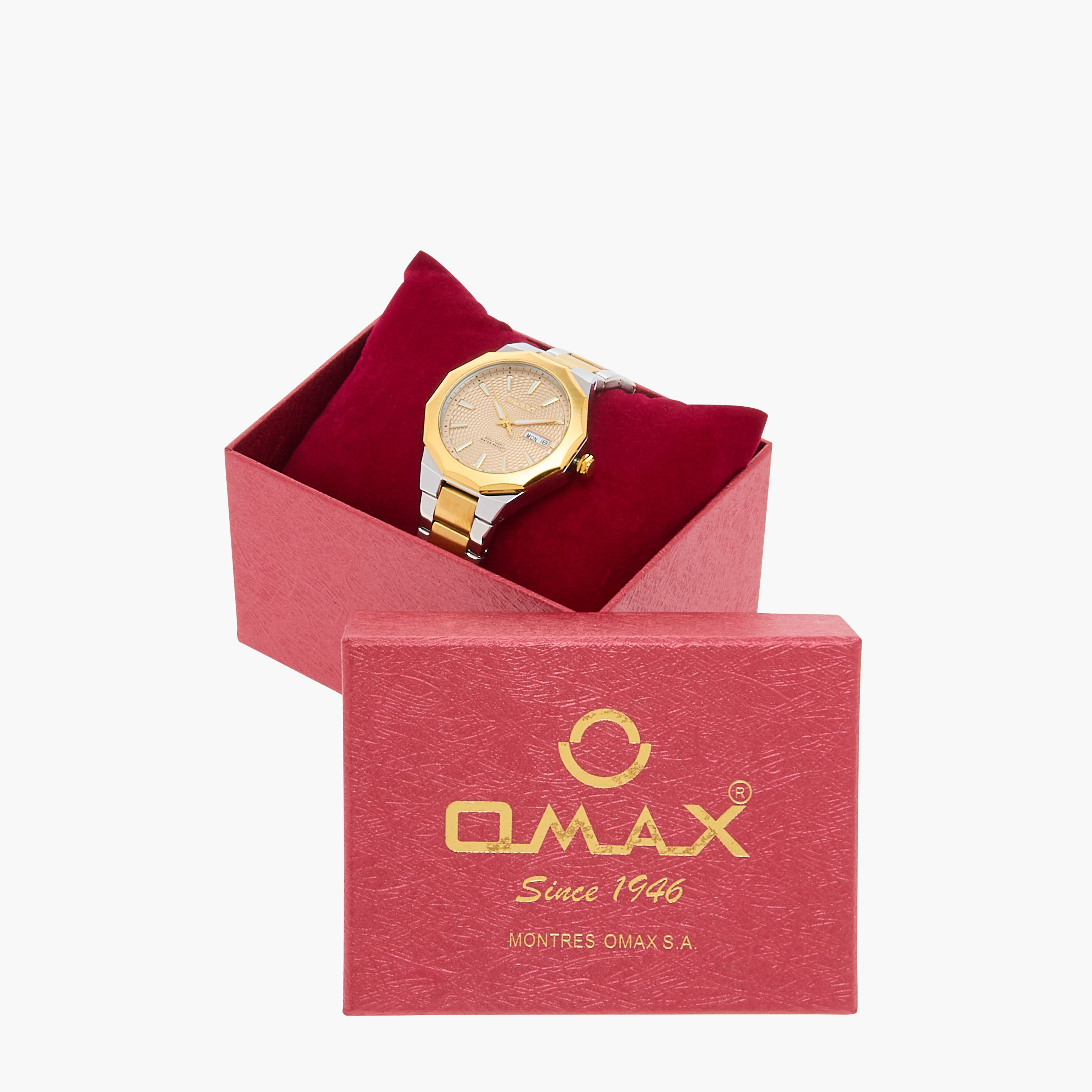 ساعة يد تناظرية فضية وذهبية للنساء من أوماكس - 00BFD002N002-women-watchesandjewellery-watches-image-27