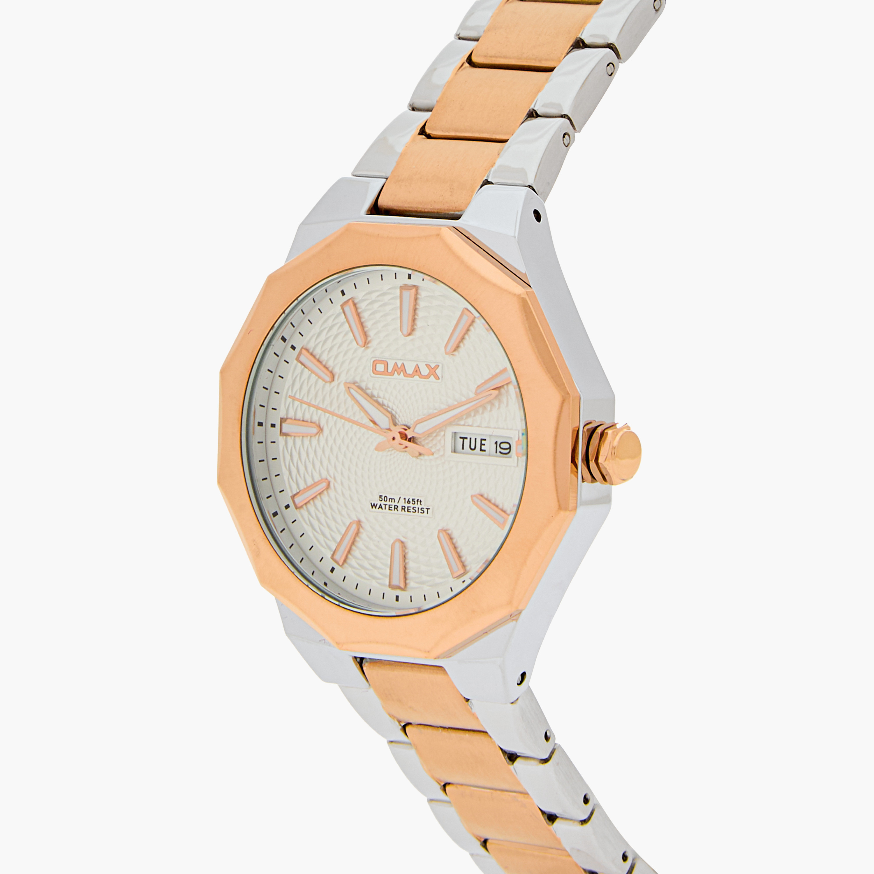 Omax Women's Gold and Silver Analog Wrist Watch 00BFD002N002-women-watchesandjewellery-watches-image-4