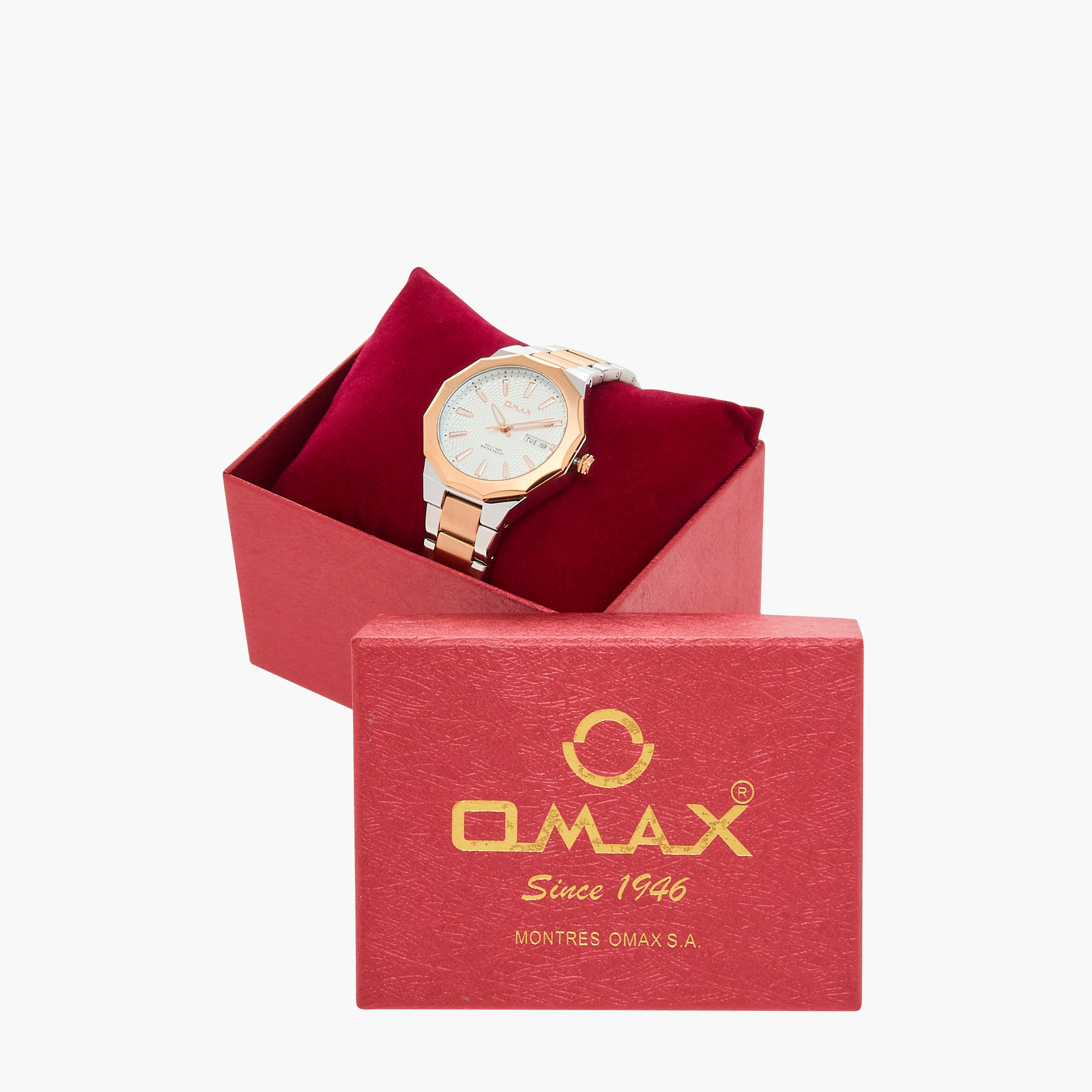 Omax Women's Gold and Silver Analog Wrist Watch 00BFD002N002-women-watchesandjewellery-watches-image-6