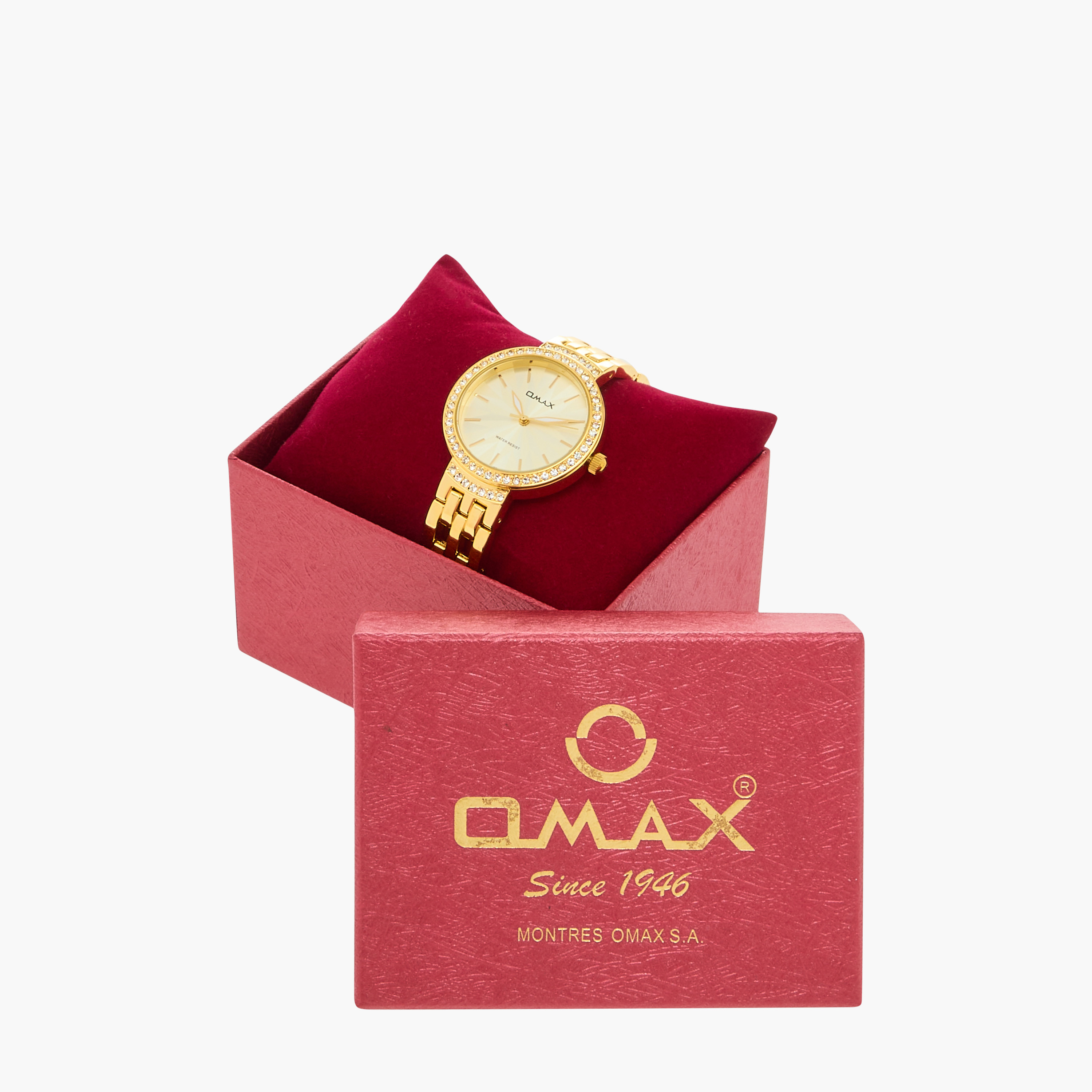 ساعة يد تناظرية بلون ذهبي للنساء من أوماكس 00JED254G001-women-watchesandjewellery-watches-image-6