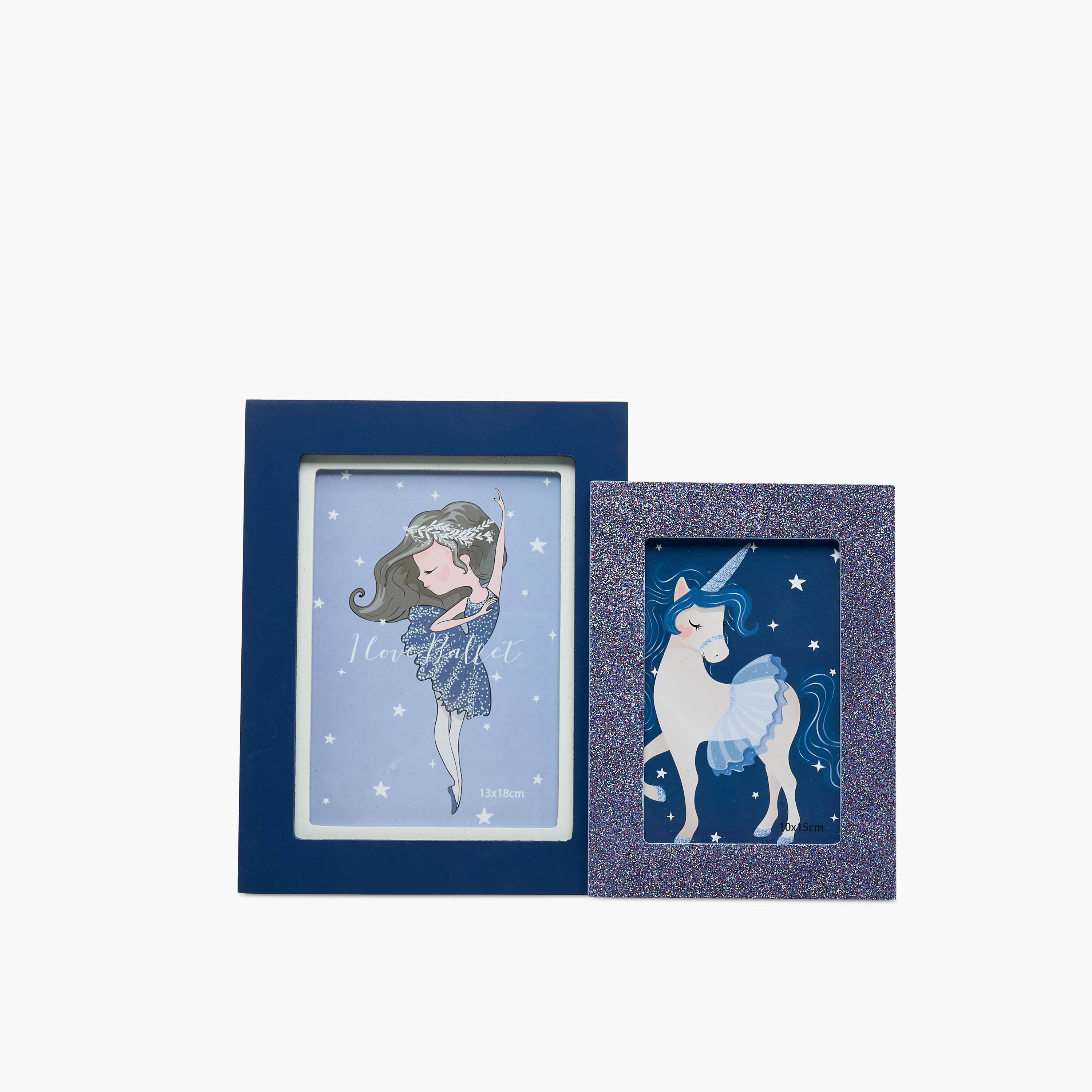 Dancing Ballet Double Photo Frame - 30x2.5x23 cm-household-walldecorandmirrors-photoframes-image-1