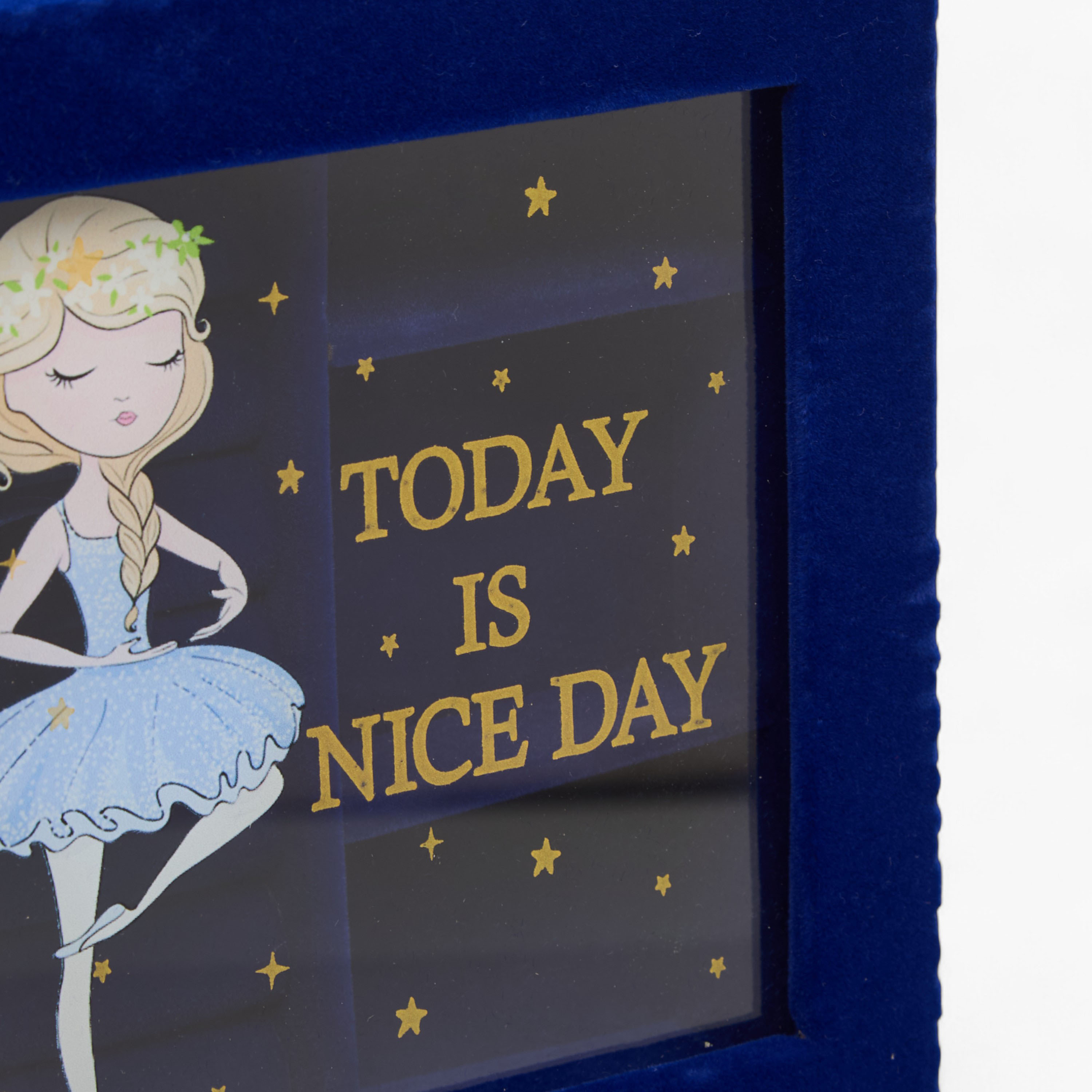 Ballerina Print Velvet Jewellery Box - 15x15x5 cms-women-watchesandjewellery-jewellery-storage-image-5
