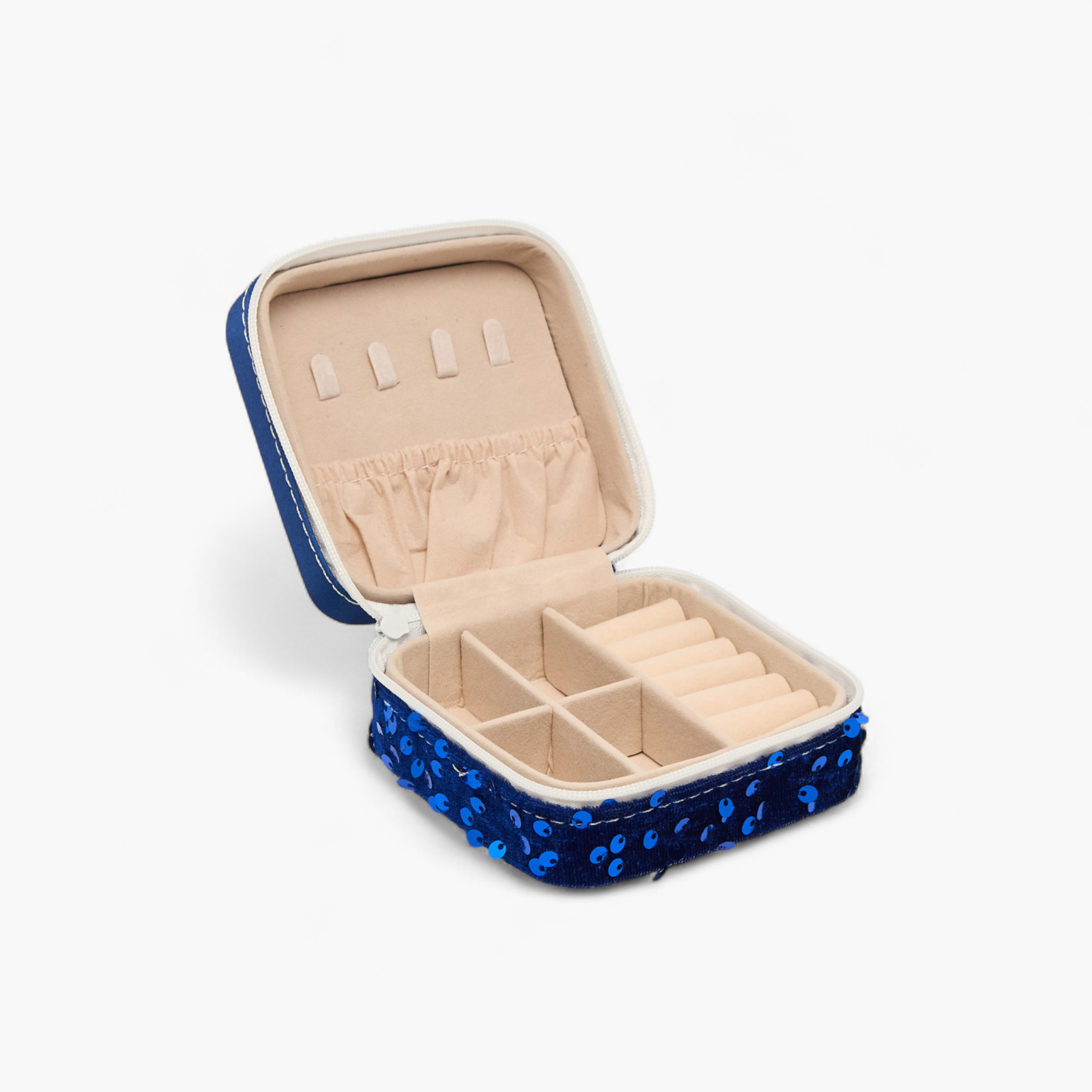 صندوق مجوهرات مزين براقصة بالية وترتر - 10×5×5 سم-women-watchesandjewellery-jewellery-storage-image-2
