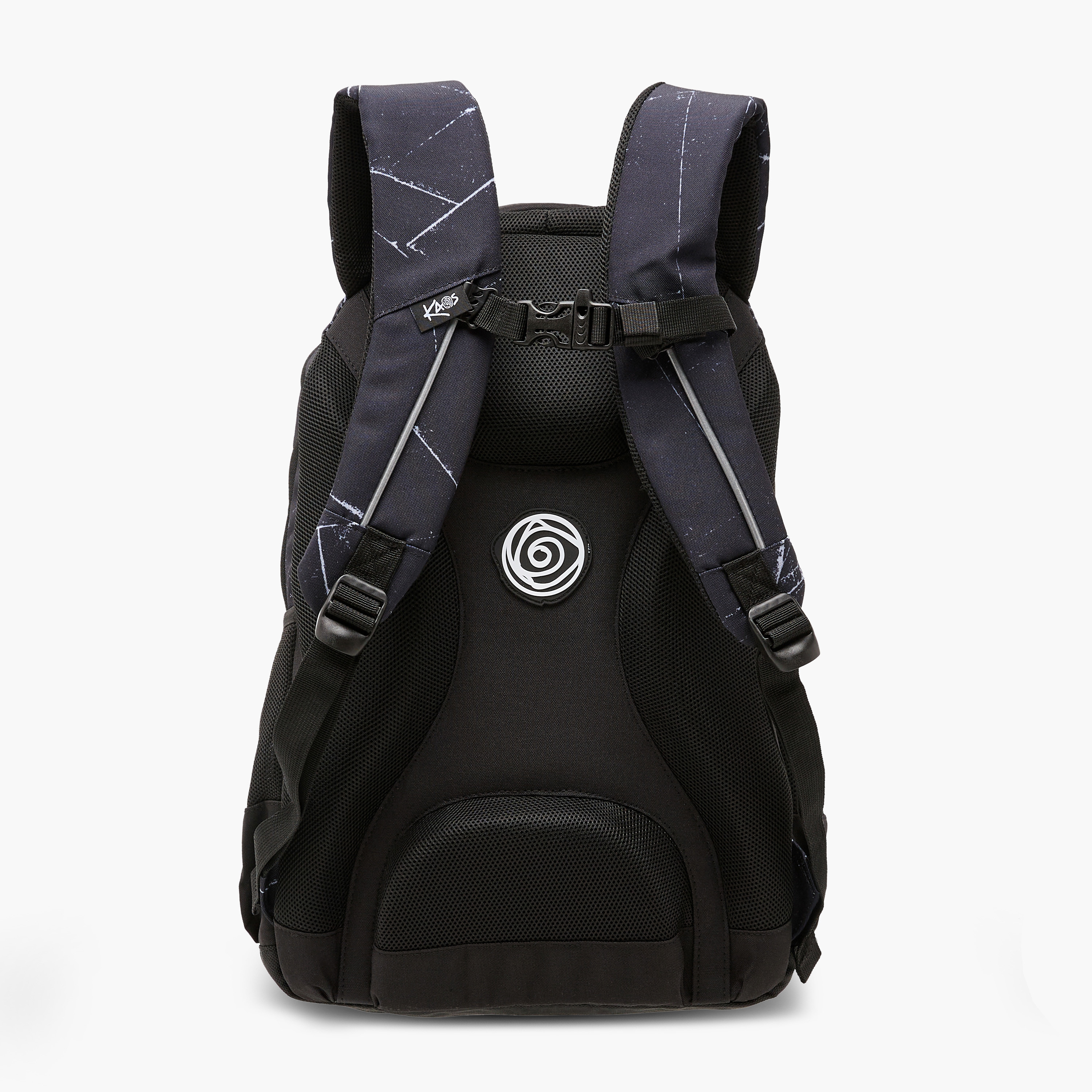 KAOS Geometric 18-inch Backpack with Zip Closure - 48x33x21 cms-school-bagsandbackpacks-backpacks-image-4