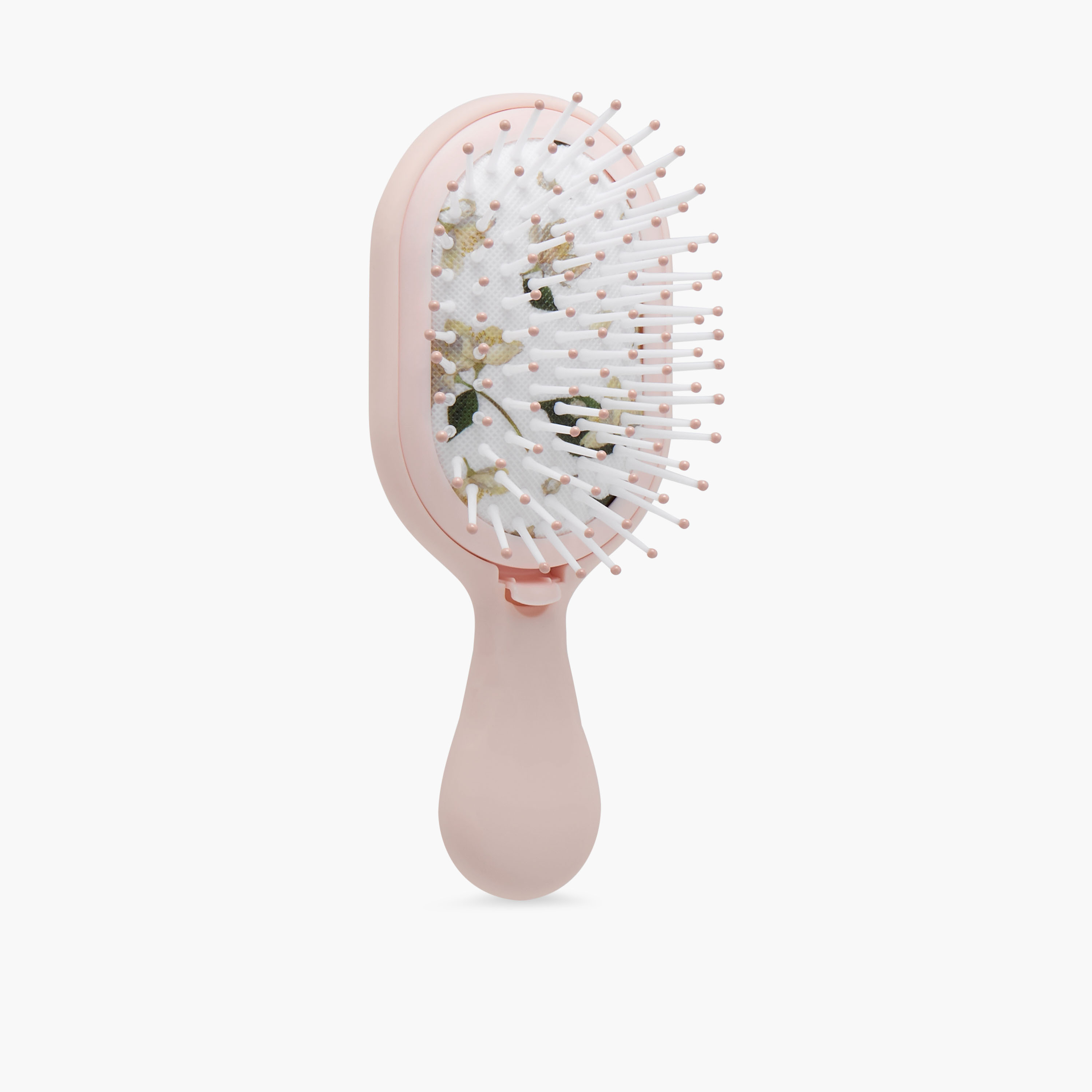 Printed 2-Piece Mirror and Detachable Hairbrush Set-beautyandpersonalcare-hair-stylingtools-hairbrushesandcombs-image-2