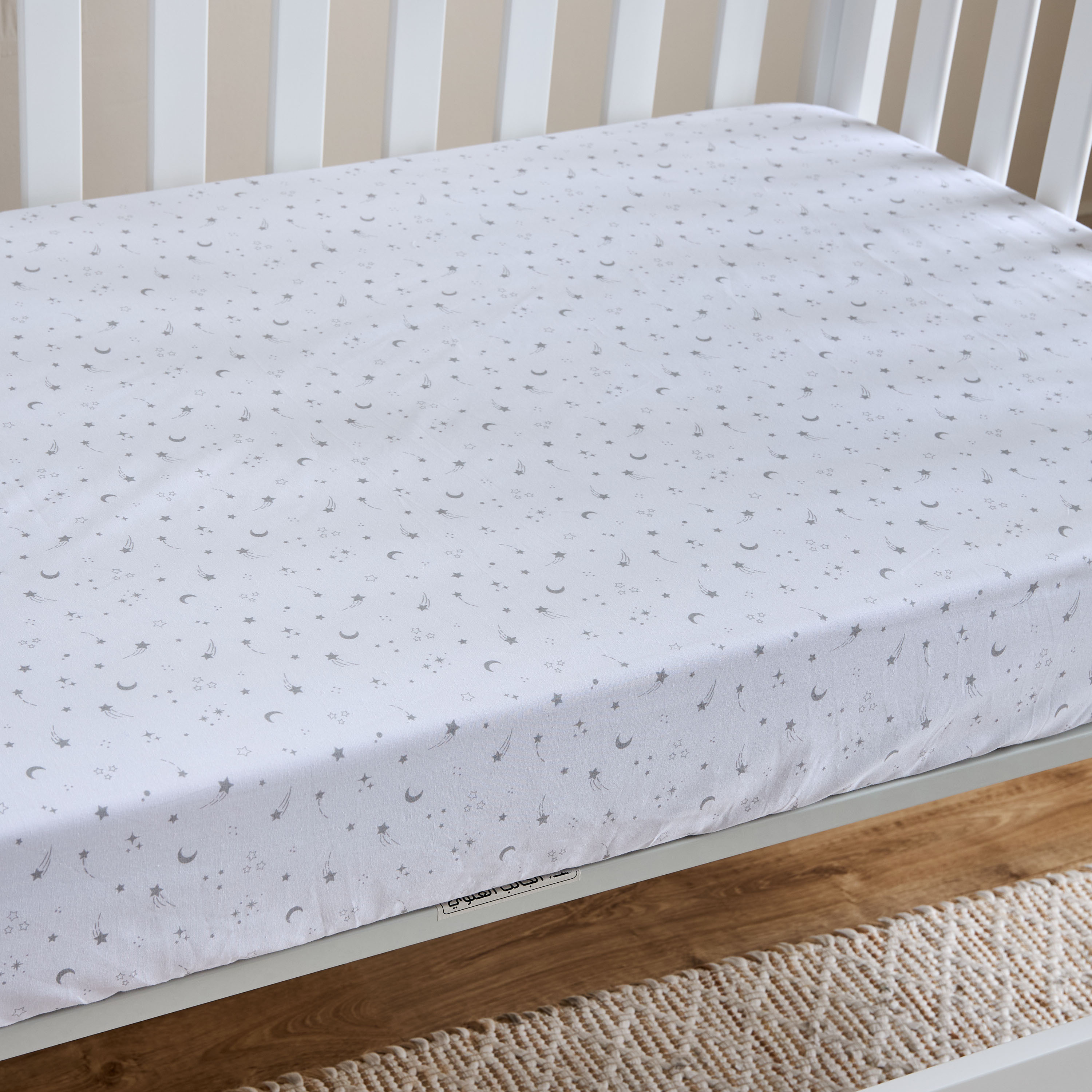 Juniors 2-Piece Crib Fitted Sheet Set - 70x130x20 cm-baby-nursery-babybedding-image-3