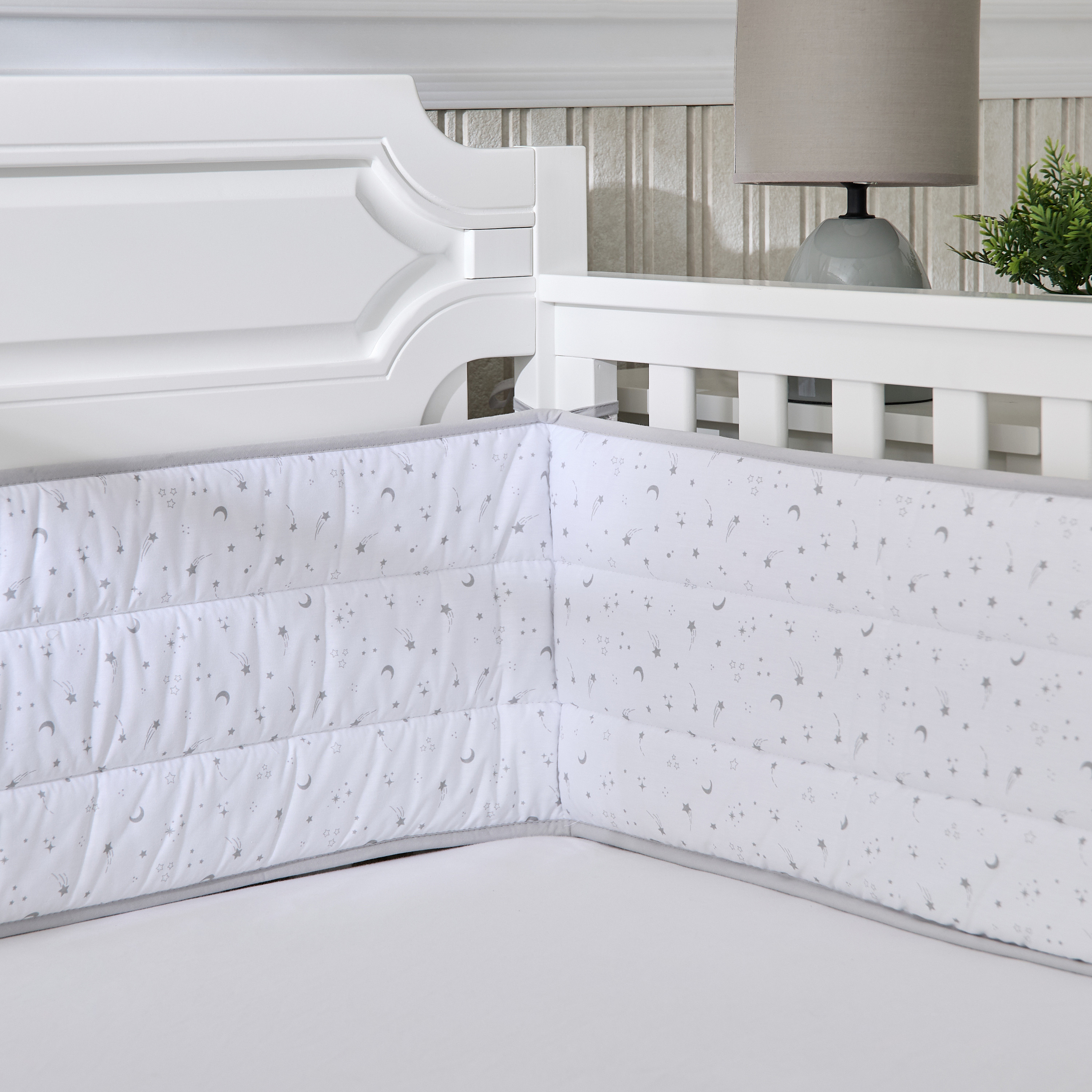 مصد سرير بطول كامل من جونيورز - 30×390 سم-baby-nursery-babybedding-image-5
