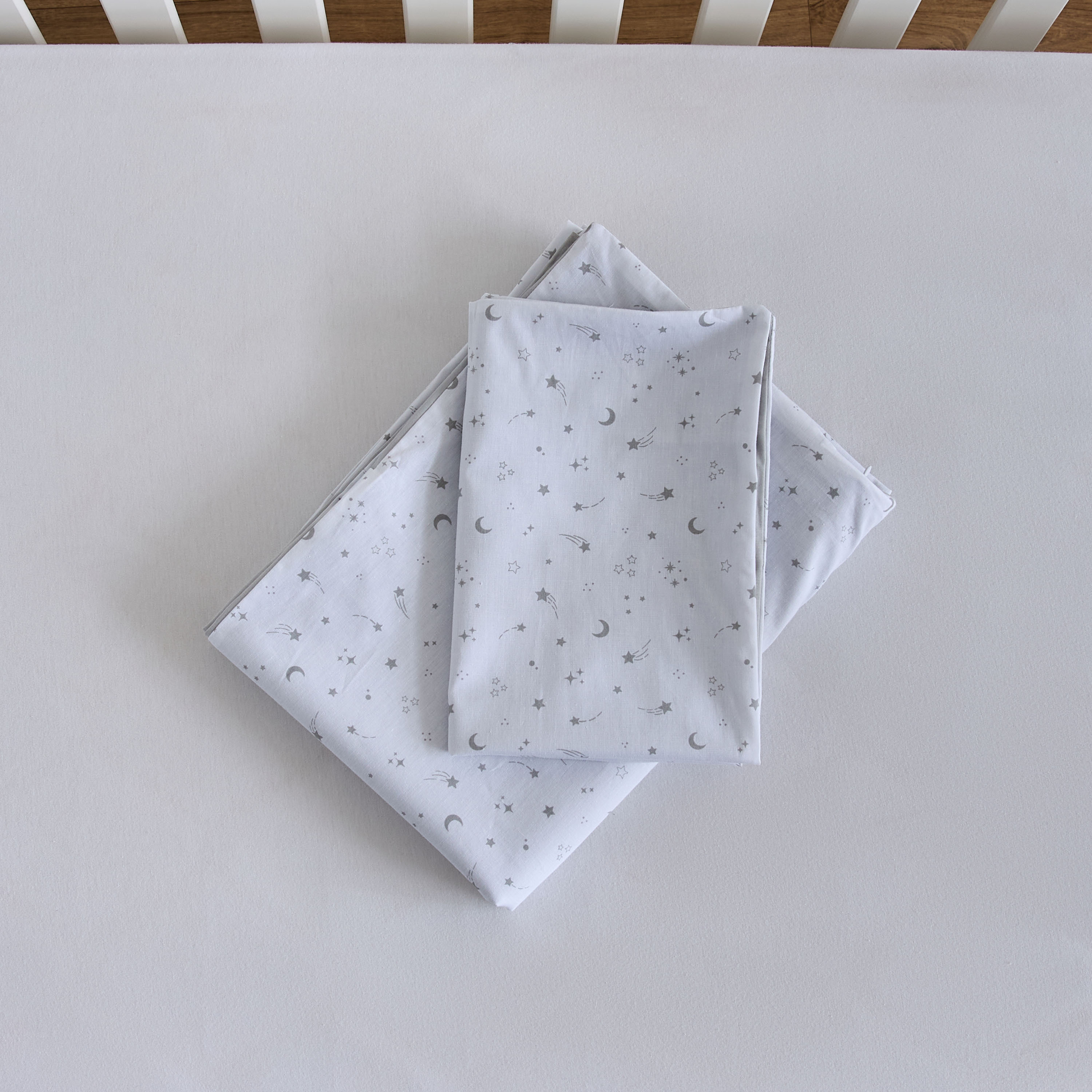 Juniors Printed Duvet Cover and Pillowcase Set - 100x130 cm-baby-nursery-babybedding-image-4