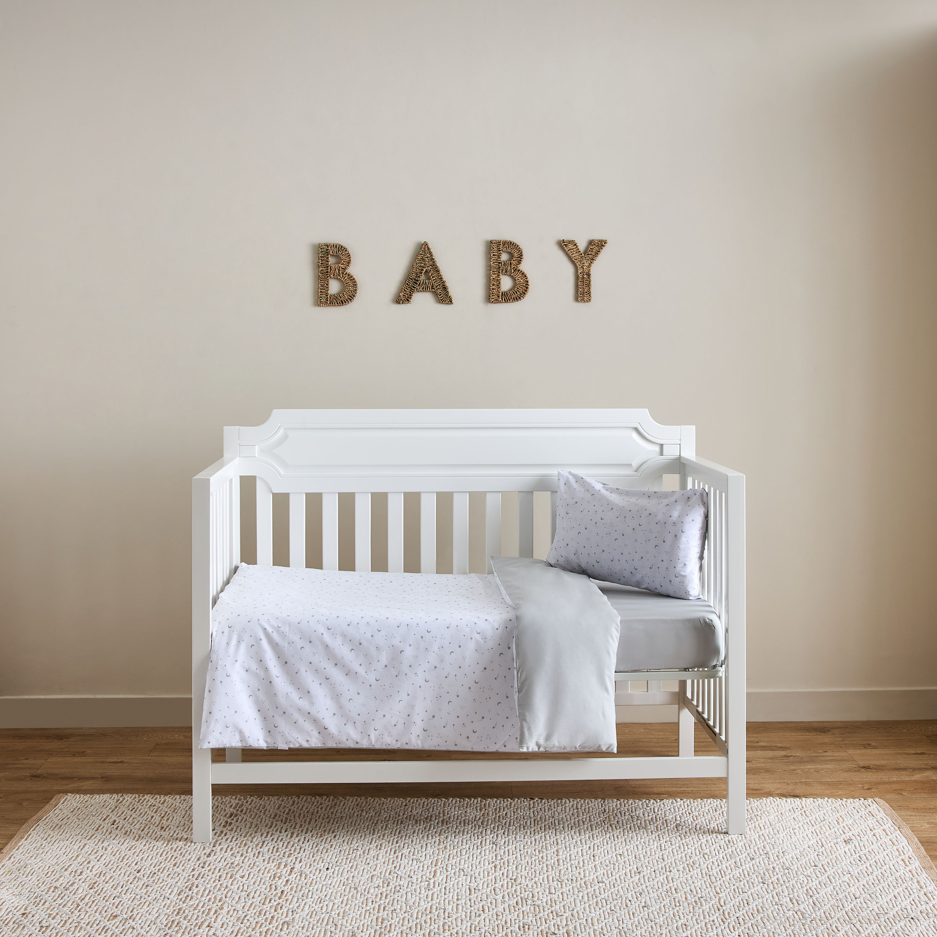 Juniors Printed Duvet Cover and Pillowcase Set - 100x130 cm-baby-nursery-babybedding-image-5