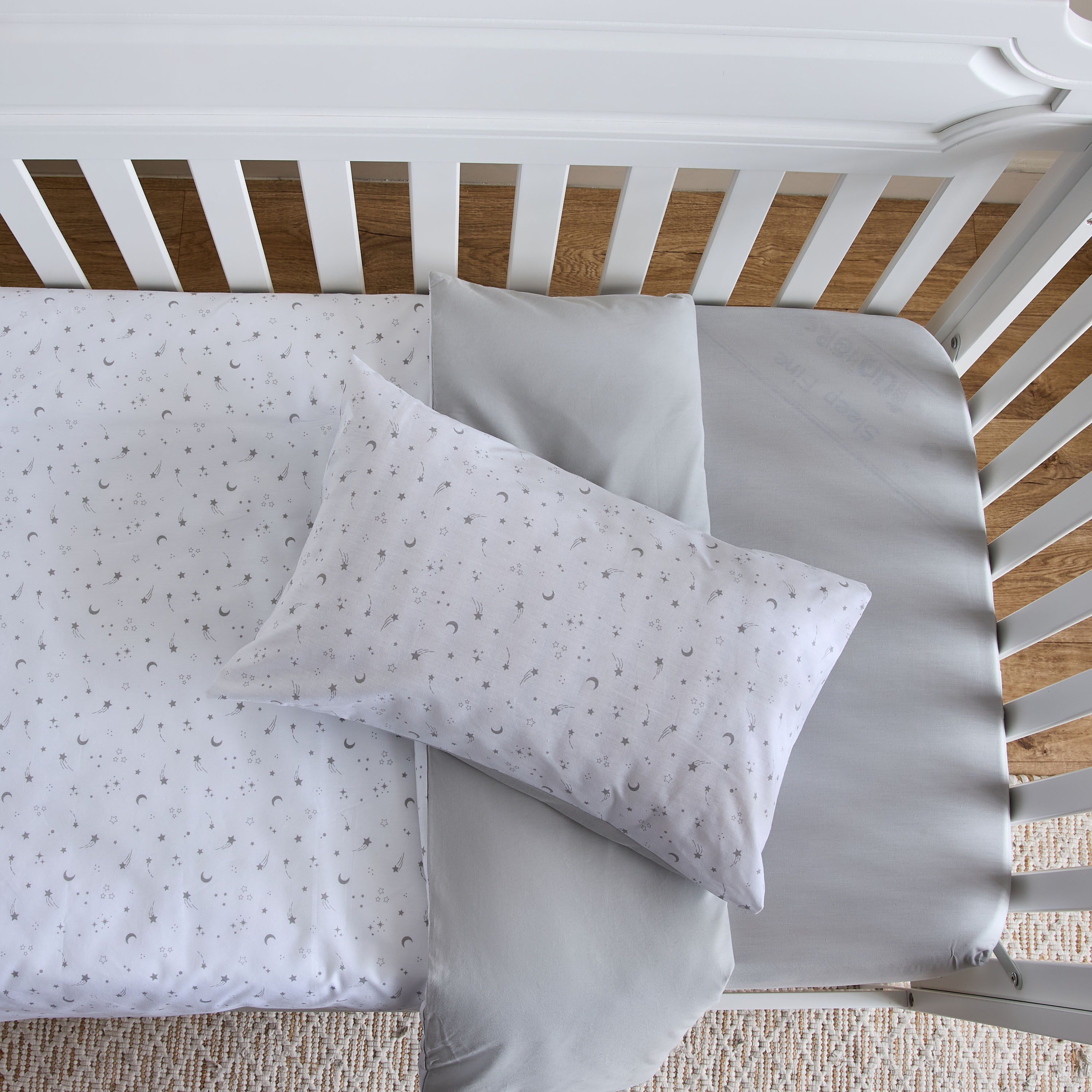 Juniors Printed Duvet Cover and Pillowcase Set - 100x130 cm-baby-nursery-babybedding-image-6