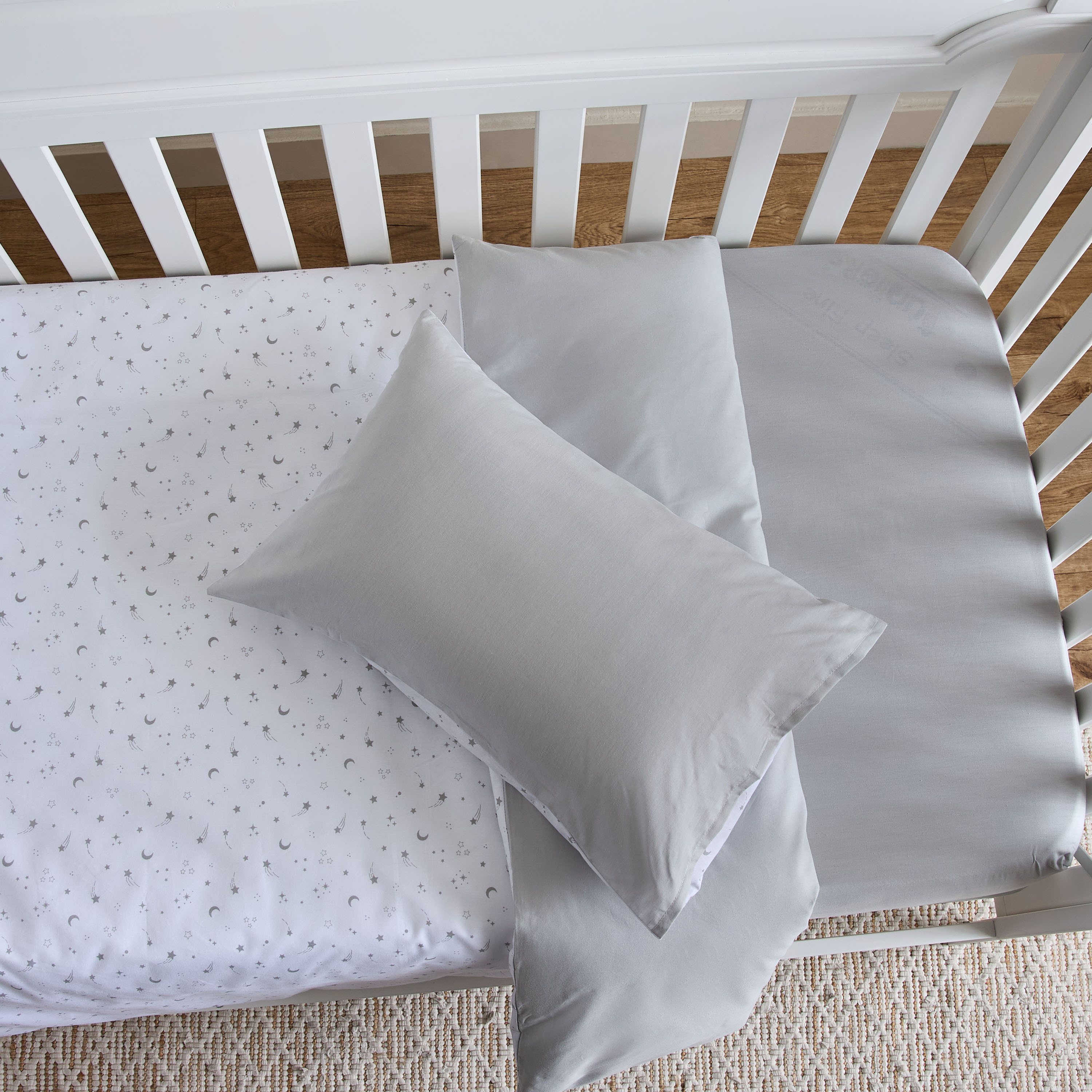 Juniors Printed Duvet Cover and Pillowcase Set - 100x130 cm-baby-nursery-babybedding-image-7