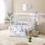 Juniors Vehicle Print 4-Piece Baby Bedding Set - 120x80 cm-baby-nursery-babybedding-image-15