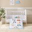 Juniors Vehicle Print 4-Piece Baby Bedding Set - 120x80 cm-baby-nursery-babybedding-image-5