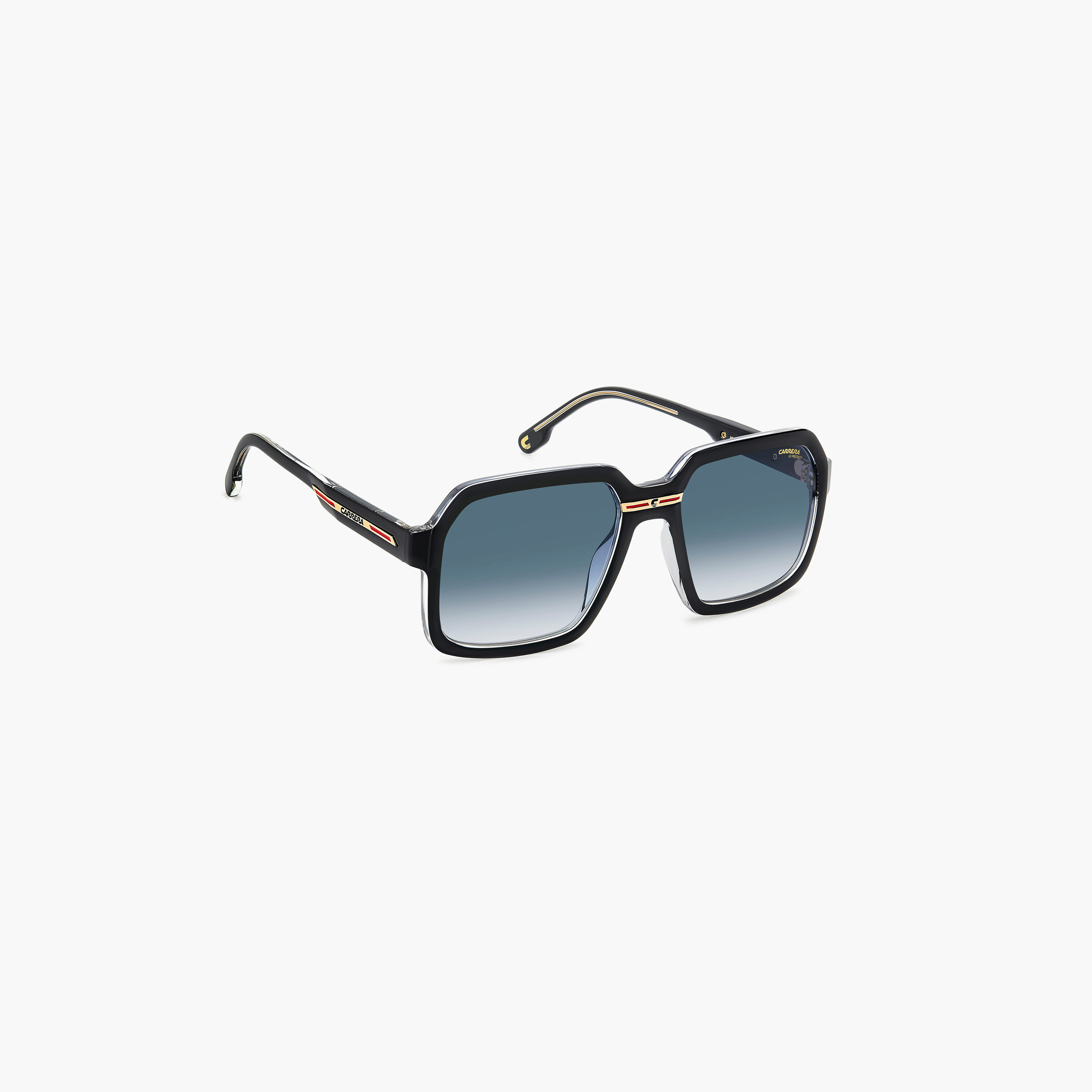 كيريرا- نظارة شمسية مربعة مظللة باللون الأزرق الداكن  56 مم-men-sunglasses-image-3