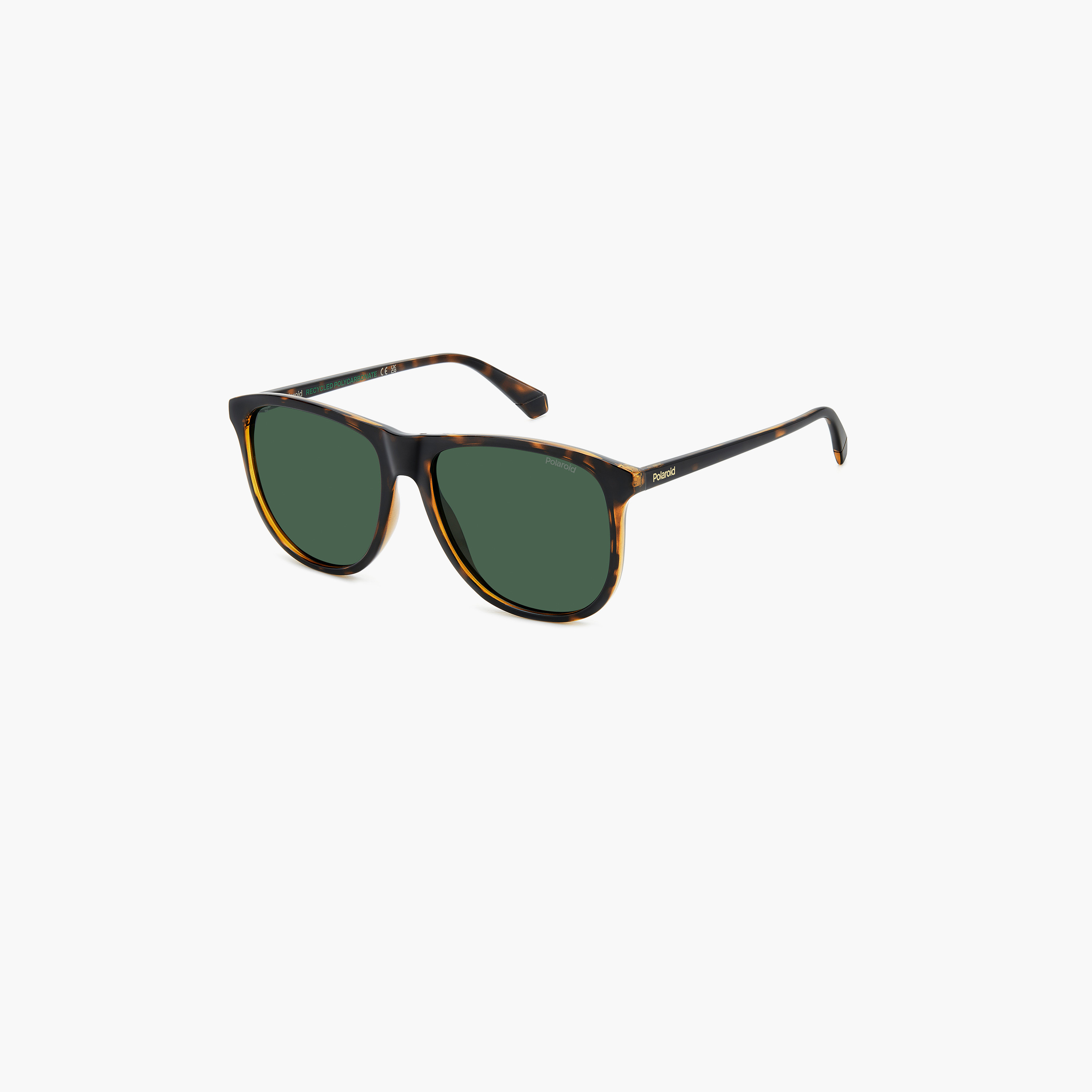 Polaroid Polarized 58MM Green Square Sunglasses-men-sunglasses-image-1