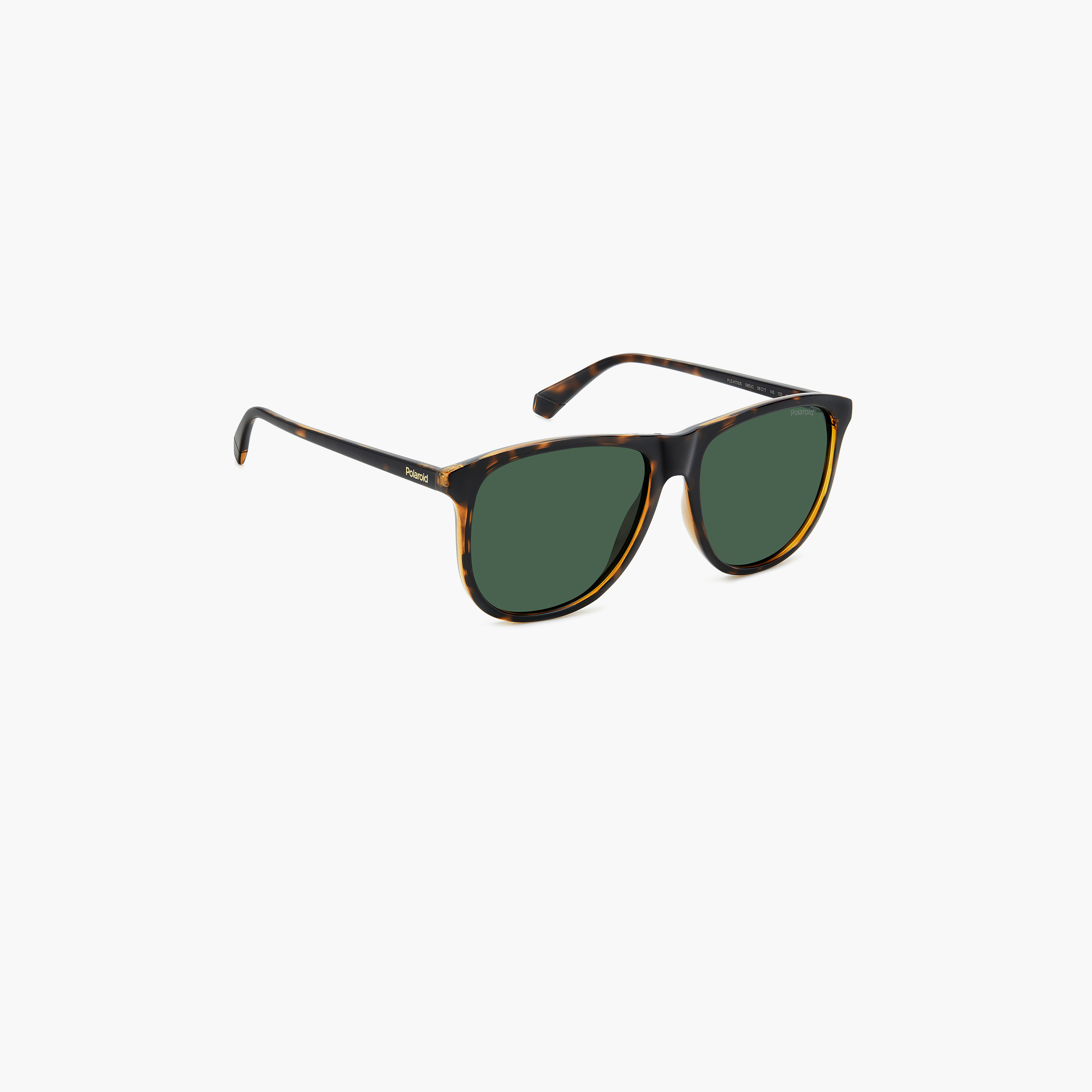 بولارويد- نظارة شمسية مربعة أخضر 58 مم-men-sunglasses-image-3