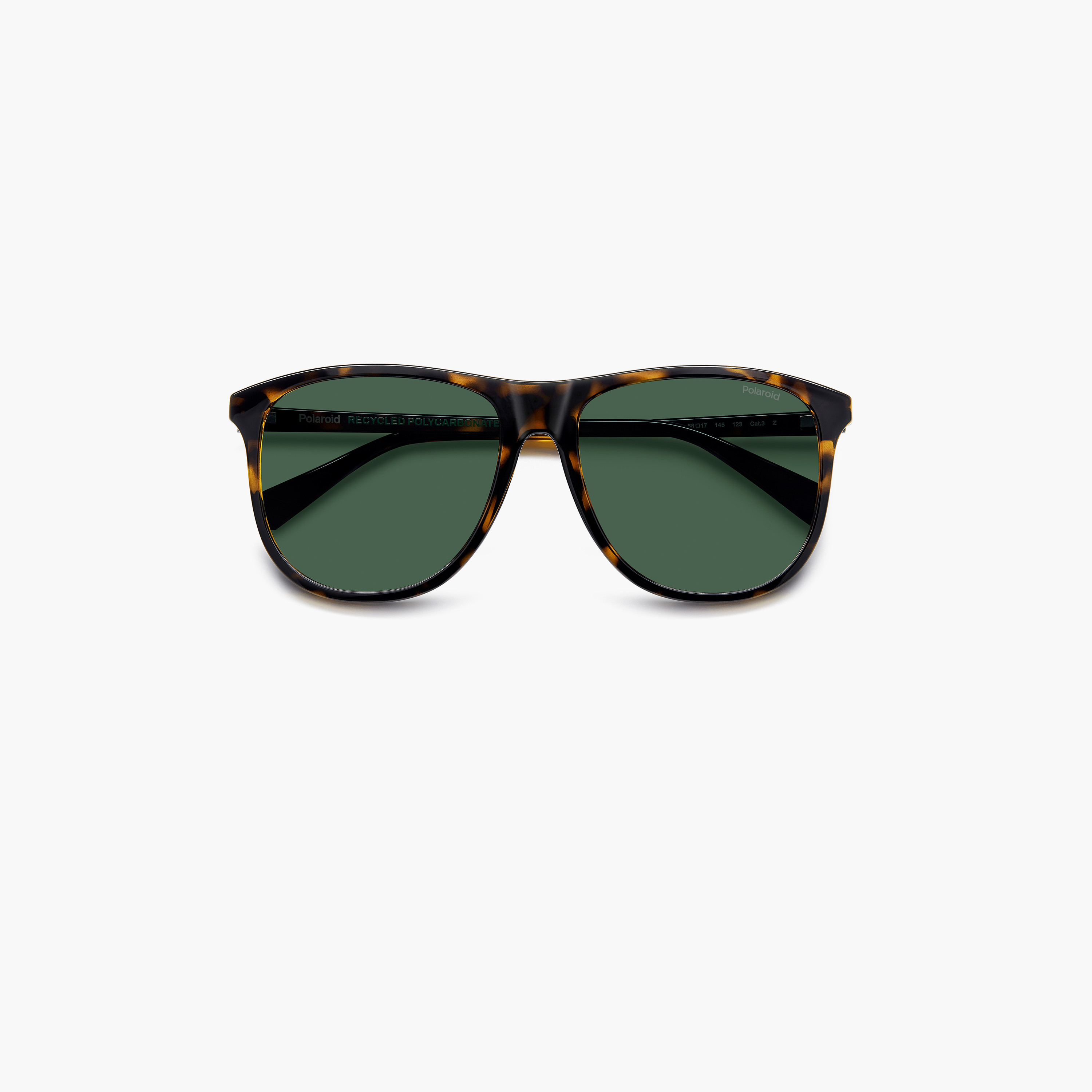 بولارويد- نظارة شمسية مربعة أخضر 58 مم-men-sunglasses-image-5