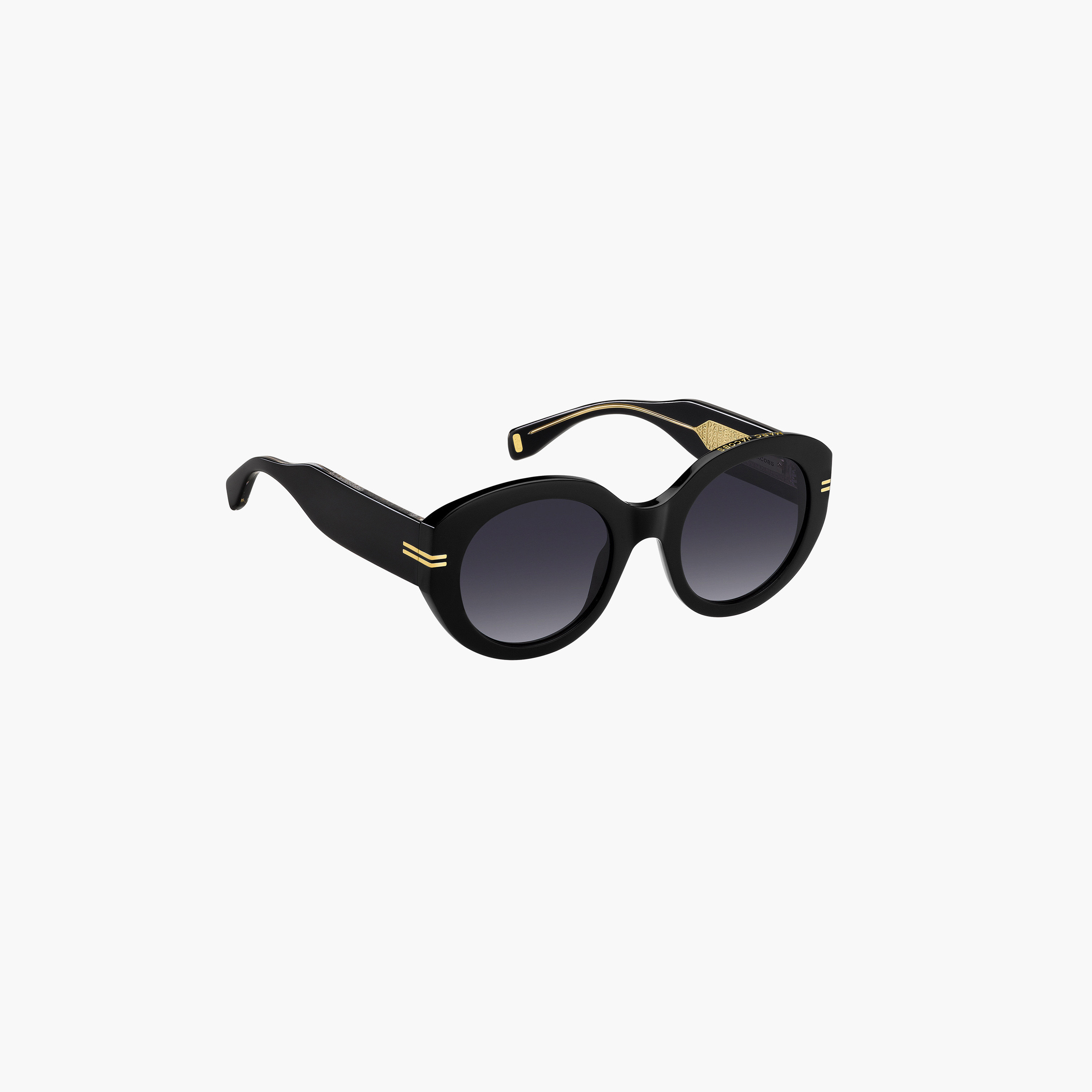 Marc Jacobs 51MM Black Oval Sunglasses-women-sunglasses-image-3