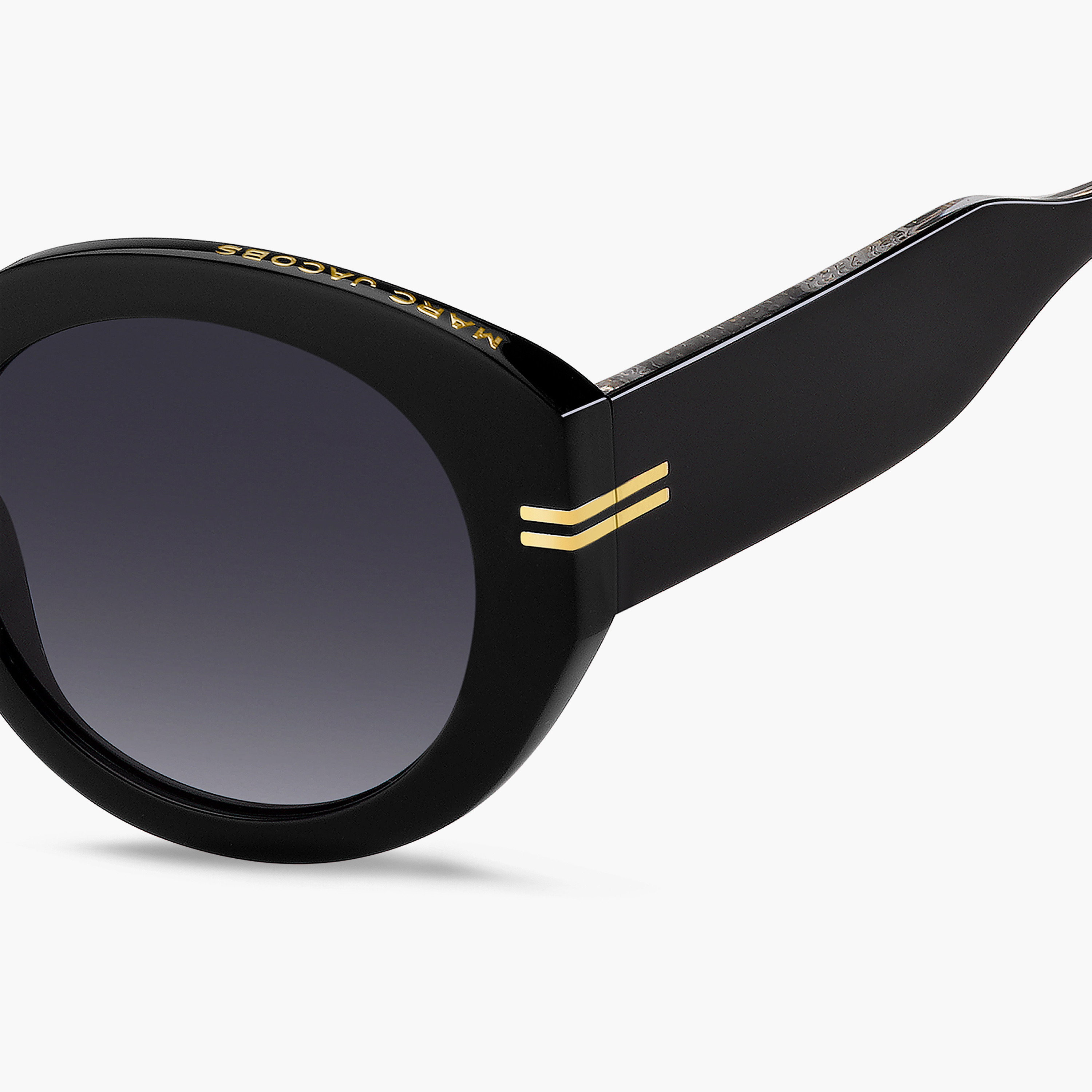 Marc Jacobs 51MM Black Oval Sunglasses-women-sunglasses-image-5