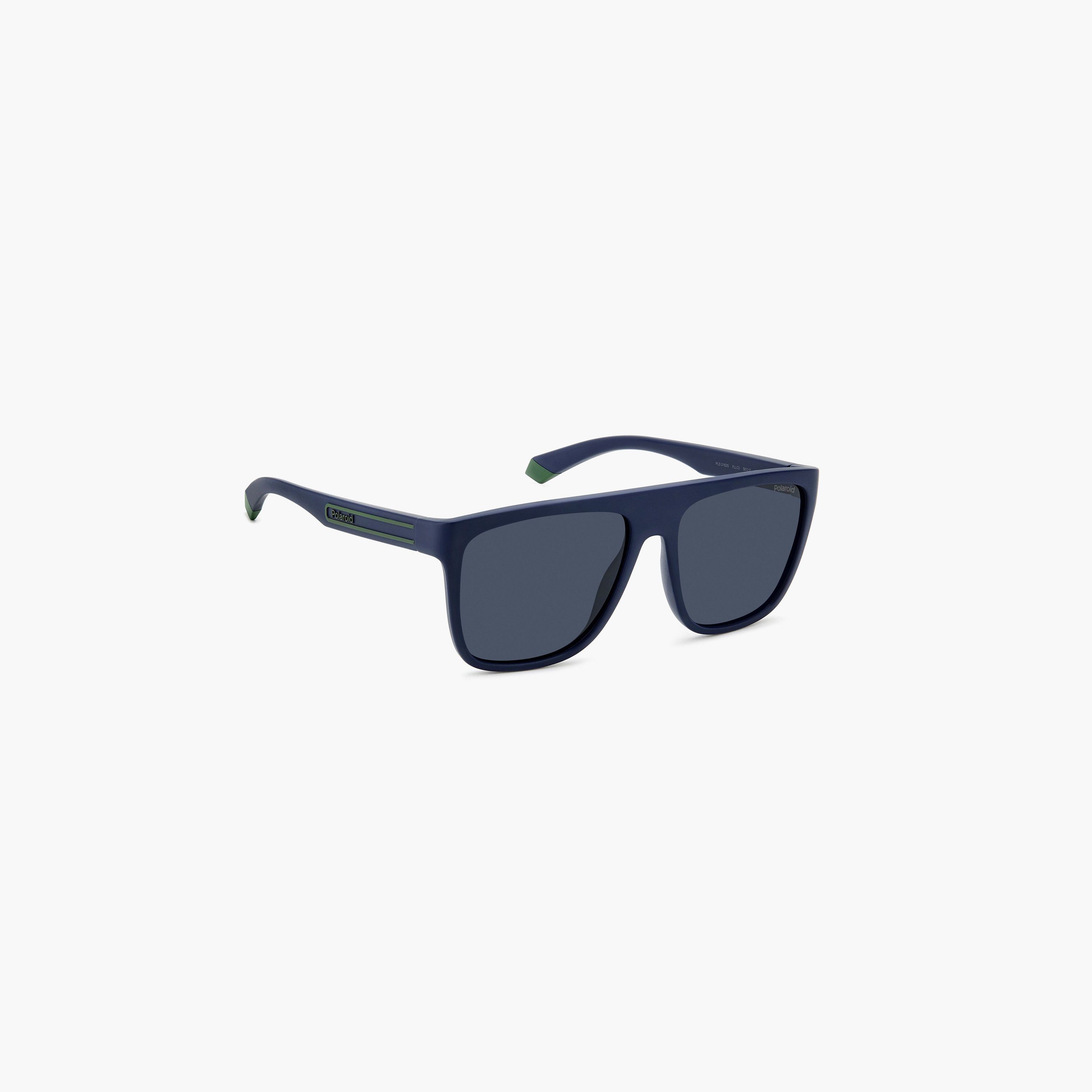 Polaroid Polarized 56MM Blue Rectangle Sunglasses-men-sunglasses-image-3