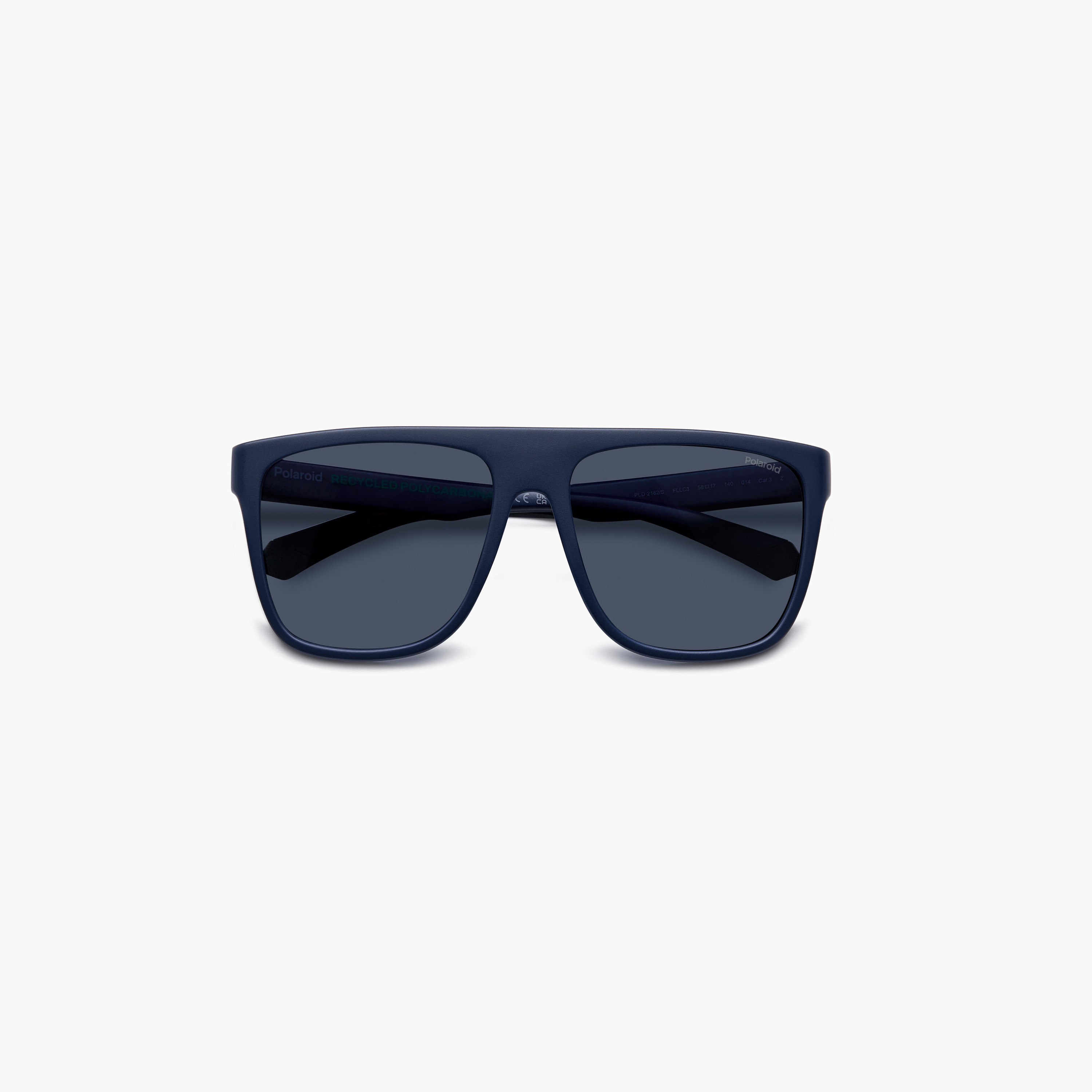 Polaroid Polarized 56MM Blue Rectangle Sunglasses-men-sunglasses-image-5