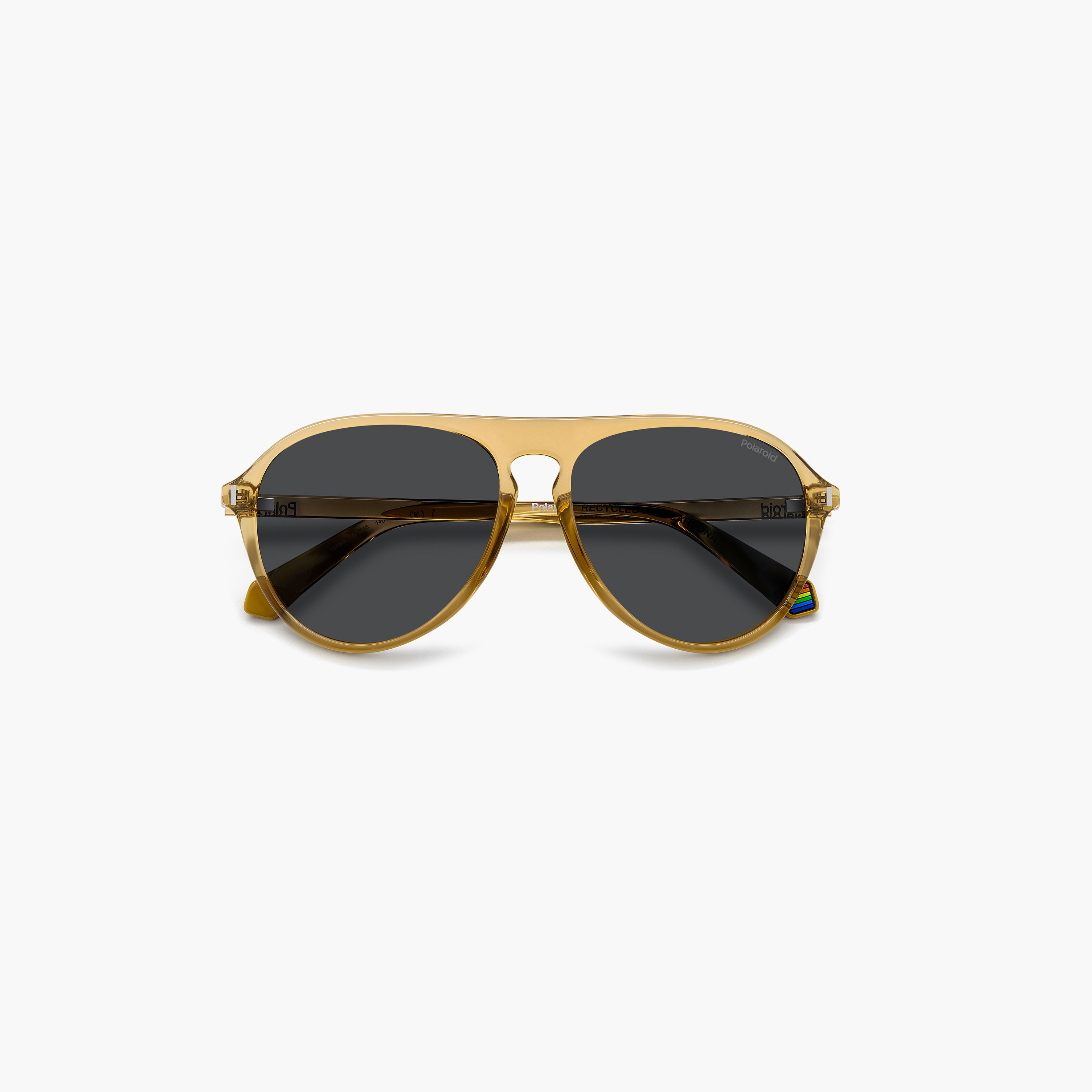 بولارويد- نظارة شمسية طيار رمادي 57 مم-men-sunglasses-image-5