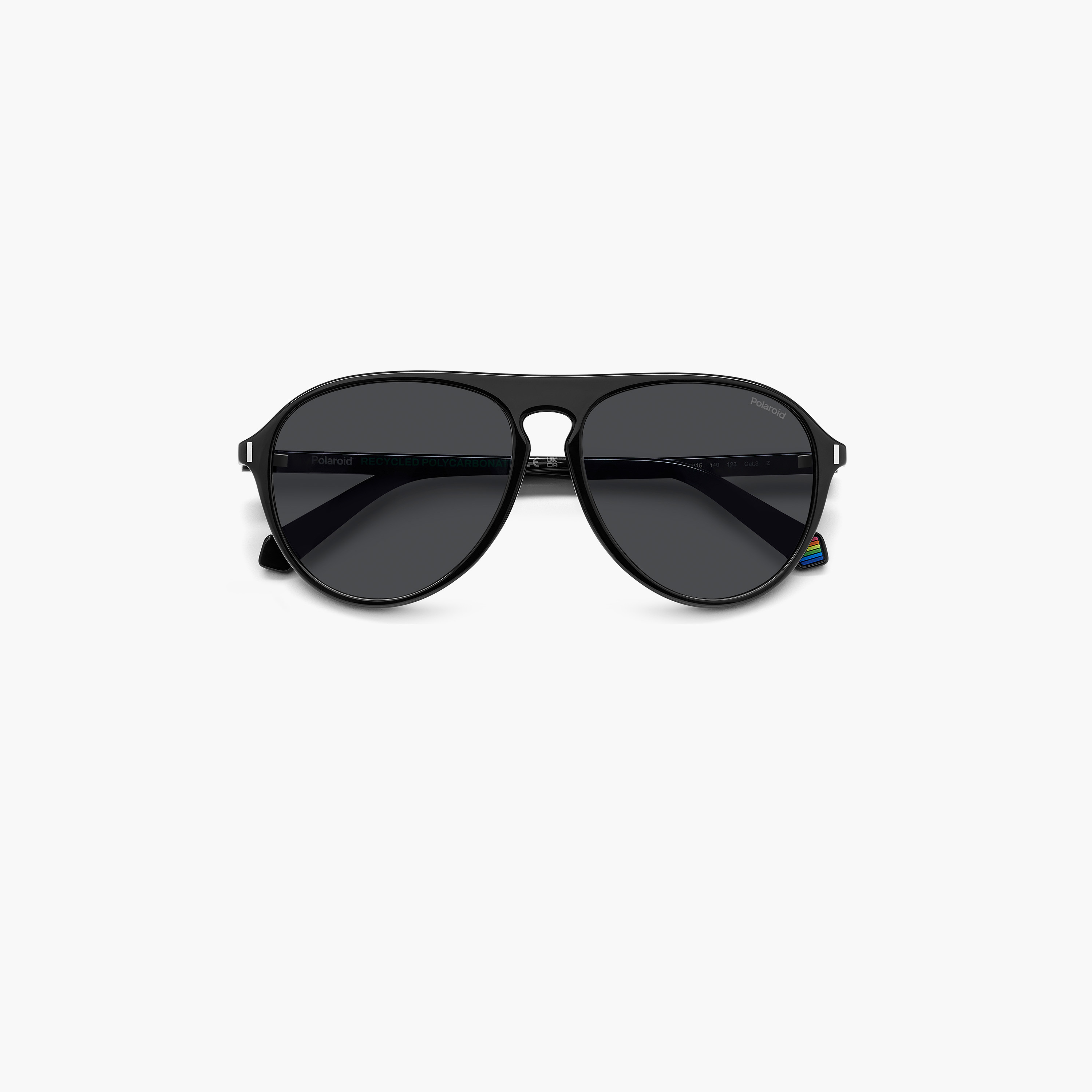 بولارويد- نظارة شمسية طيار رمادي 57 مم-men-sunglasses-image-5