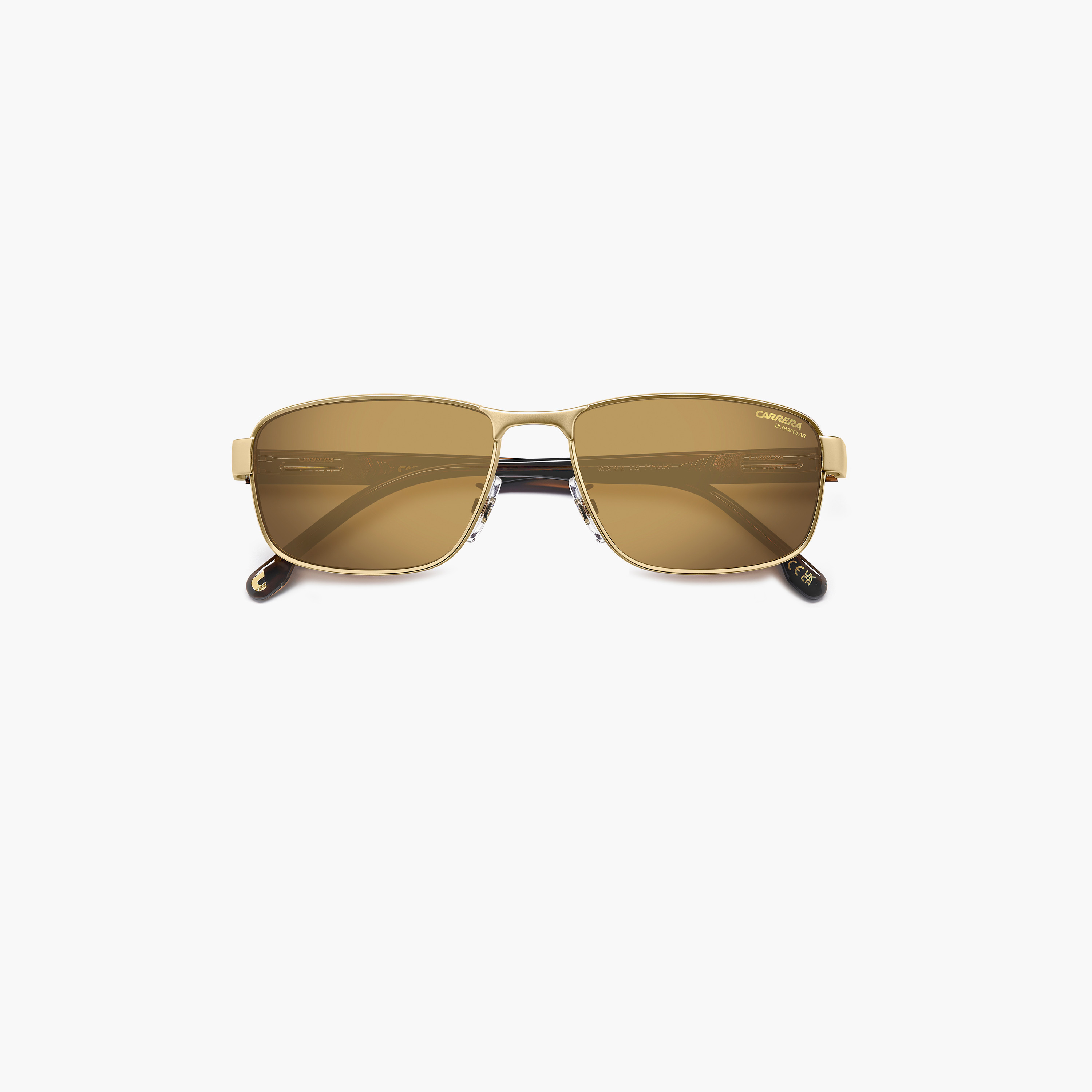 Carrera Polarized 58MM Gold High Contrast Antireflex Rectangle Sunglasses-men-sunglasses-image-5