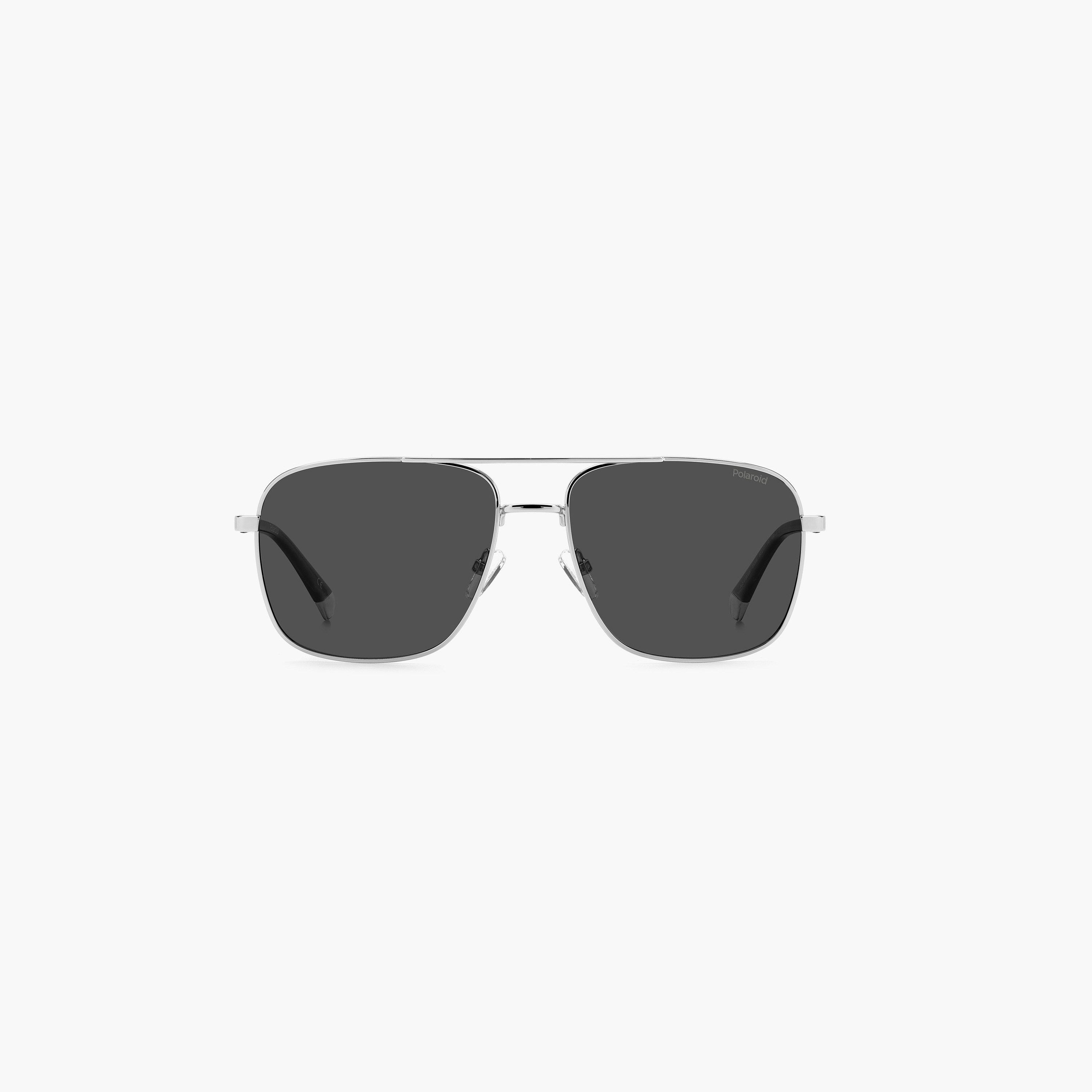 بولارويد- نظارة شمسية مستطيلة رمادي 60 مم-men-sunglasses-image-4